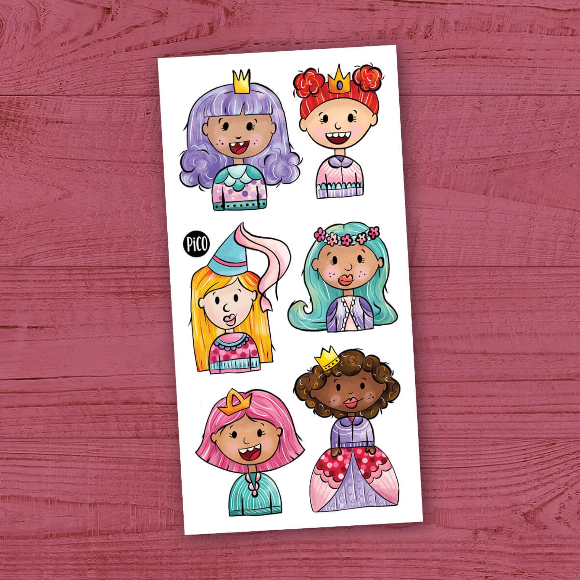 PICO TATOO Princesses espiègles