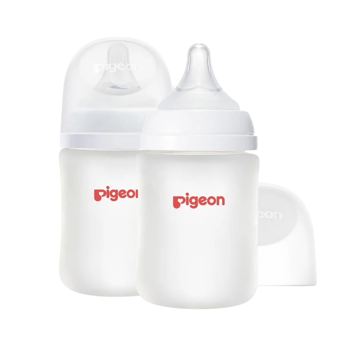 PIGEON Silicone Coated Bottle (2-Pack)