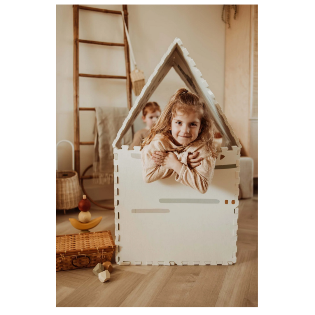 PLAY & GO Puzzlemat, Storage Box and Mini House - Farm