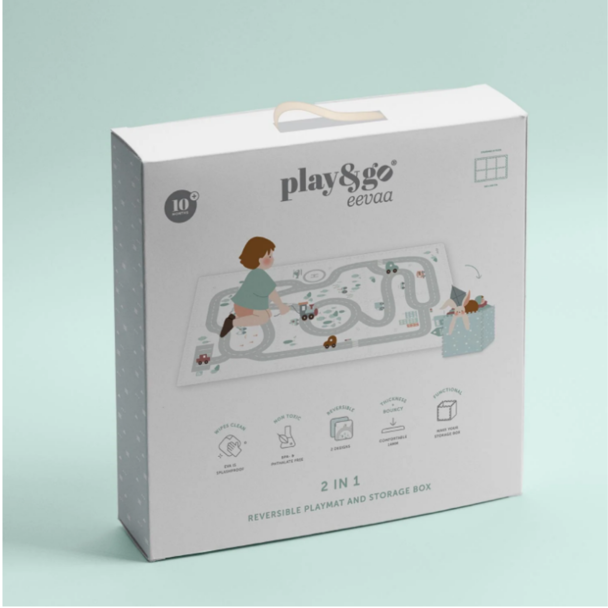 PLAY & GO Puzzlemat, Storage Box and Mini House - Roadmap