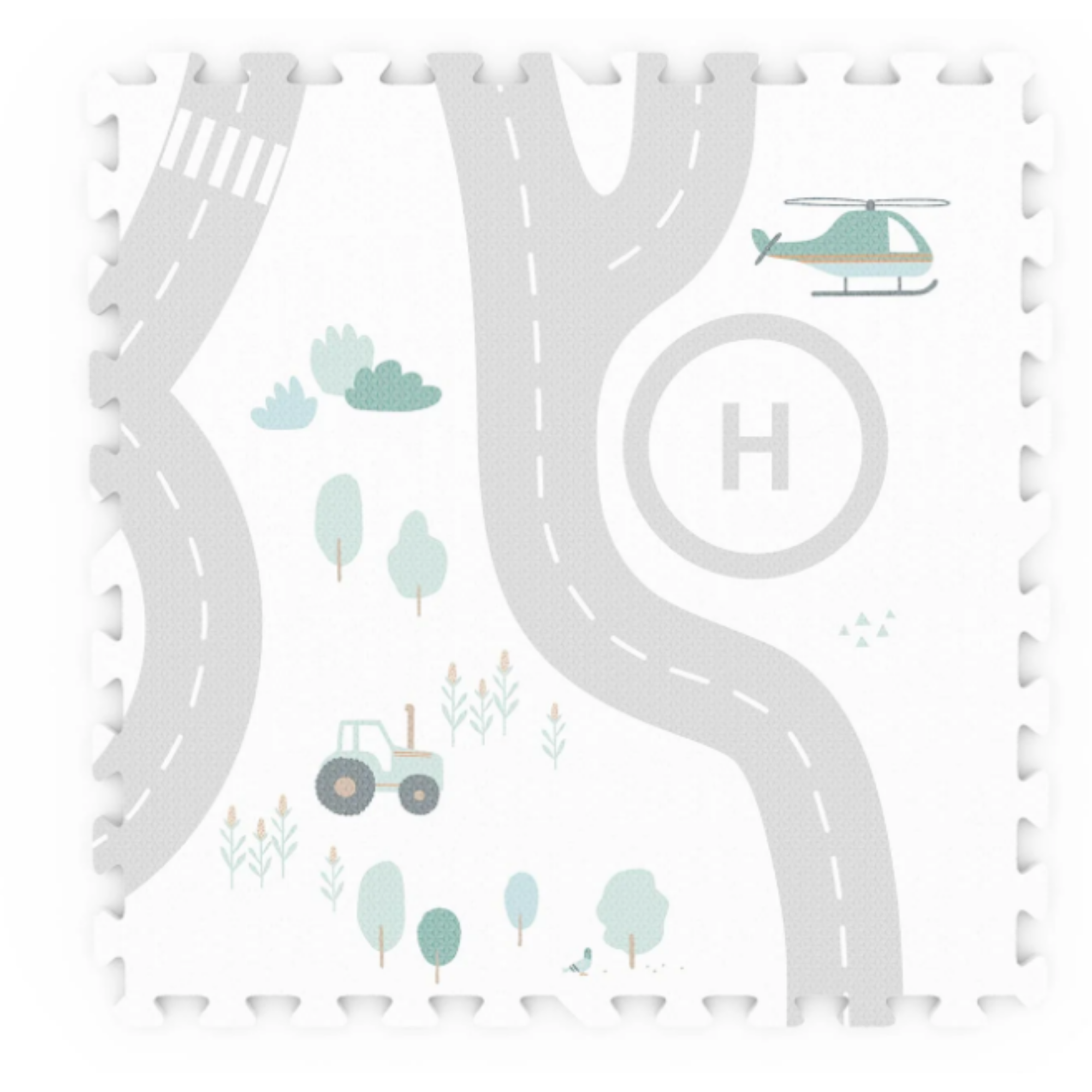 PLAY & GO Puzzlemat, Storage Box and Mini House - Roadmap