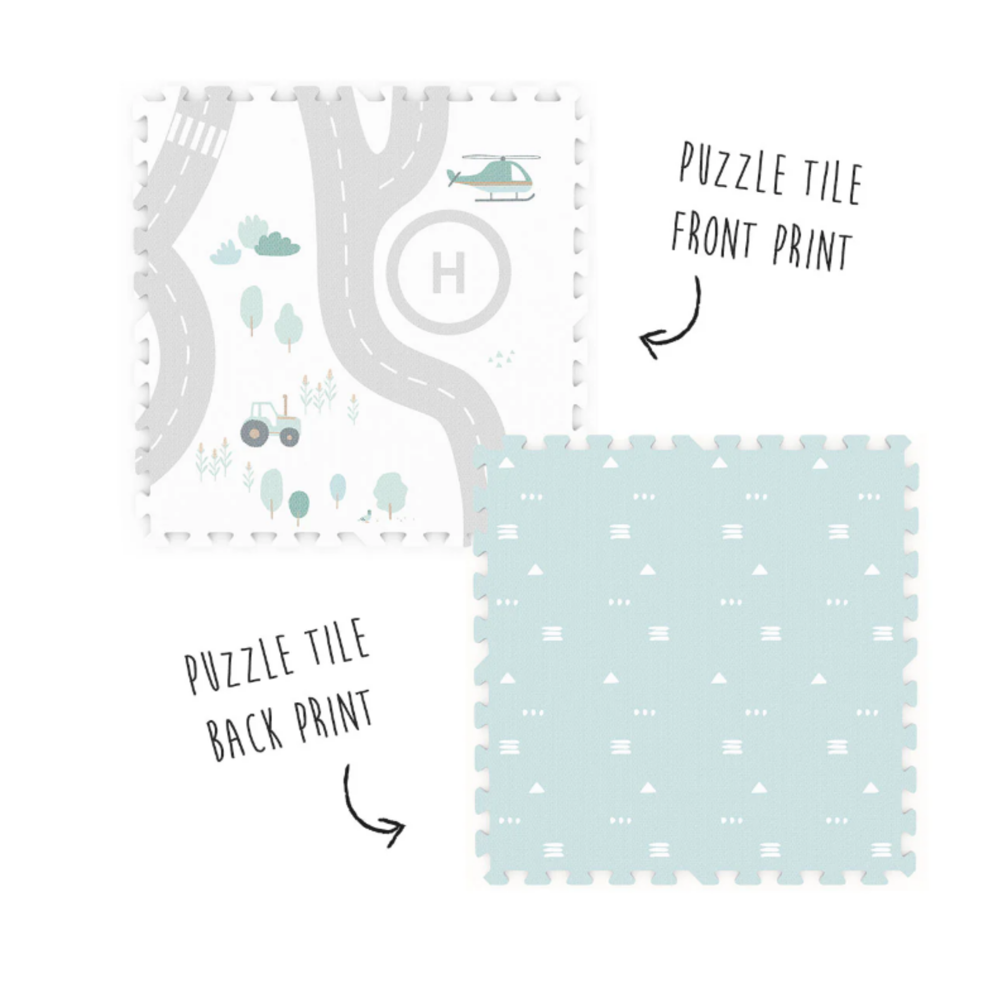 PLAY & GO Puzzlemat, Storage Box and Mini House - Roadmap