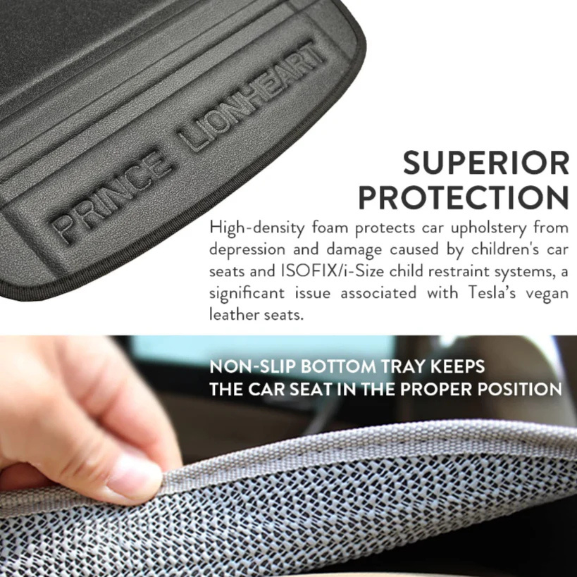 PRINCE LIONHEART 2 Stage Seat Saver - Tesla