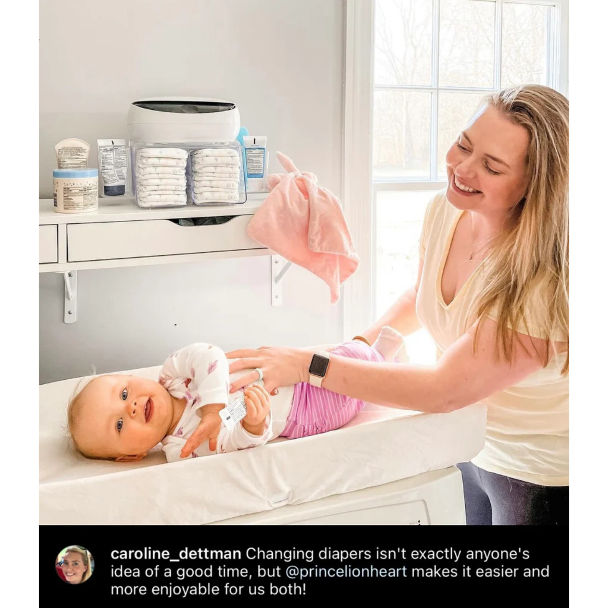 PRINCE LIONHEART Dresser Top Diaper Depot