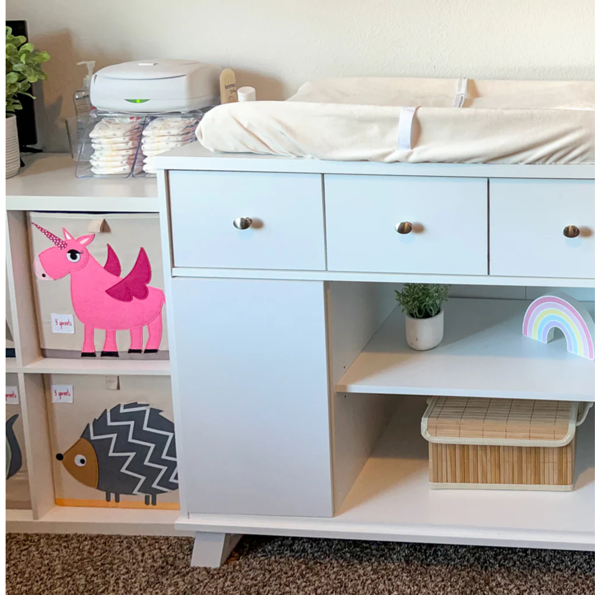 PRINCE LIONHEART Dresser Top Diaper Depot