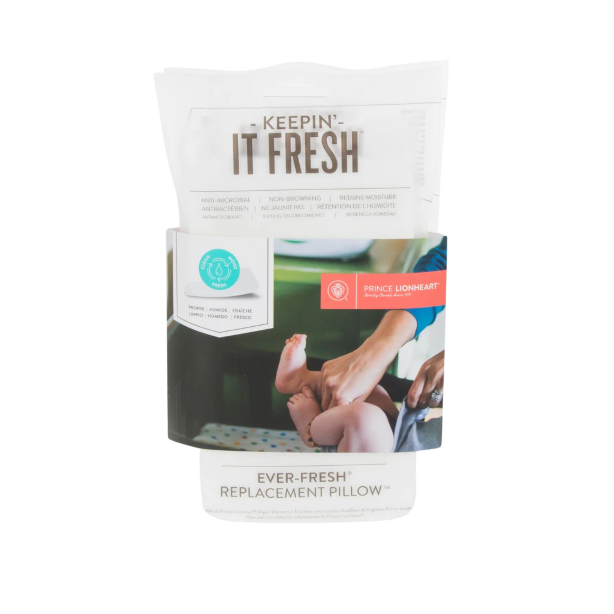 PRINCE LIONHEART Ever Fresh System Replacement Pillows (2Pk)