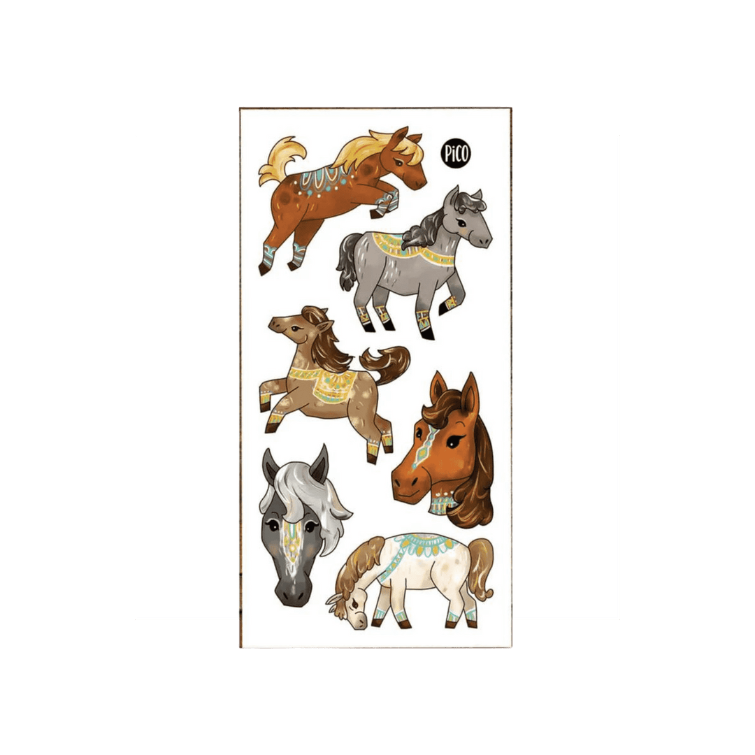 PICO TATOO Chevaux sauvages 