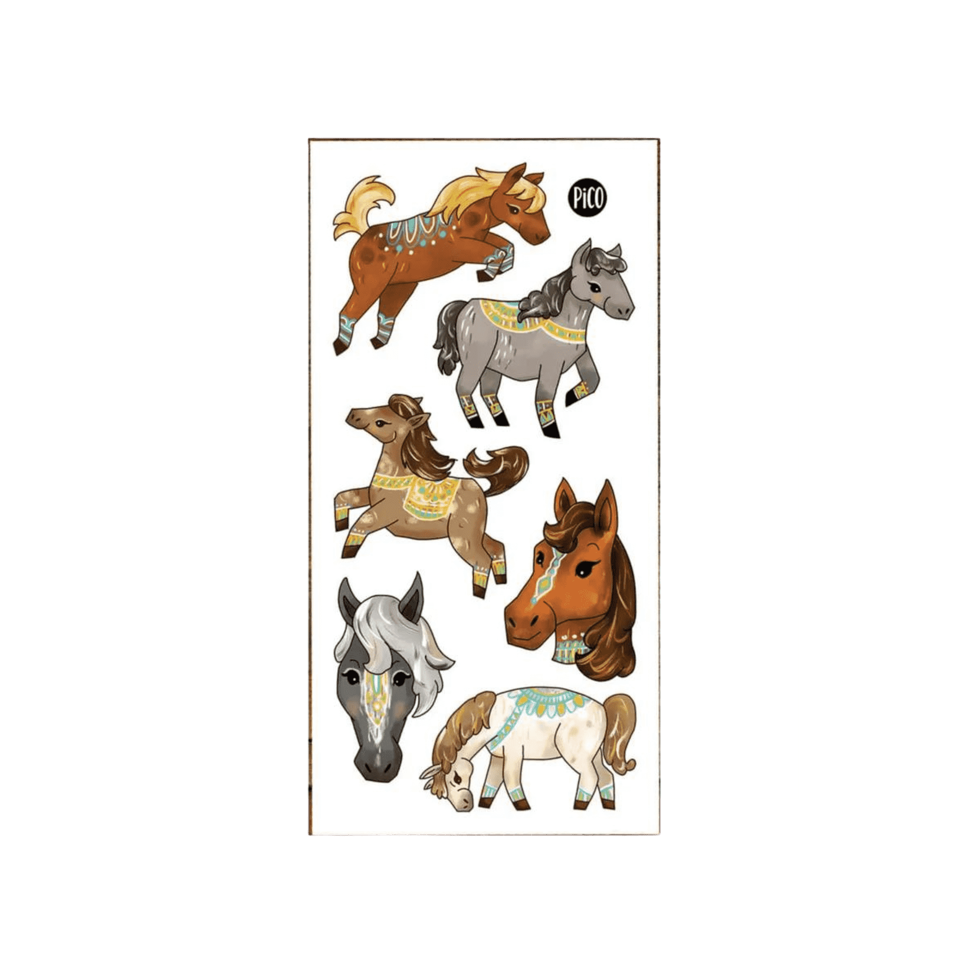 PICO TATOO Chevaux sauvages 