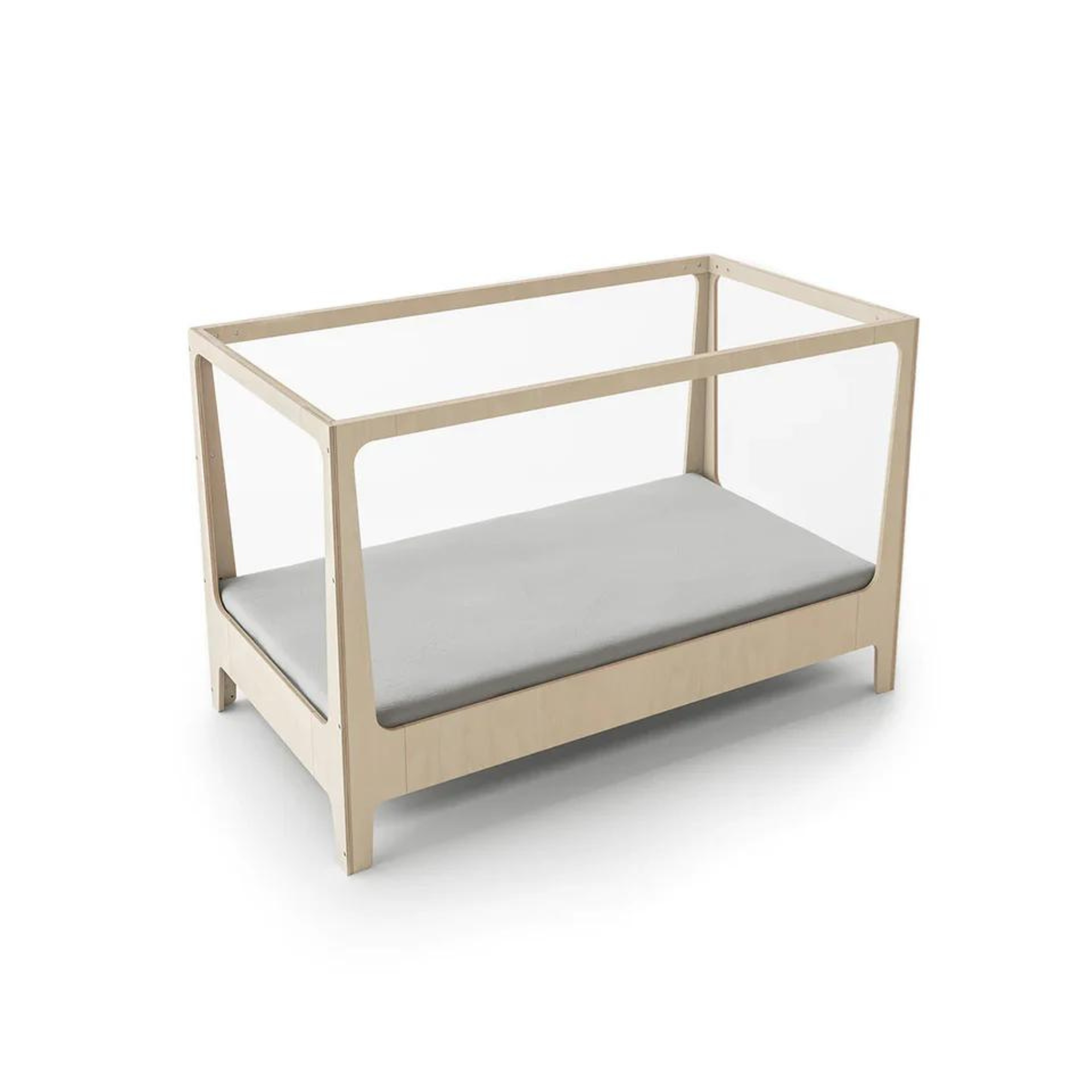 OEUF Perch Nest Bed Twin Size 39 - White/Birch