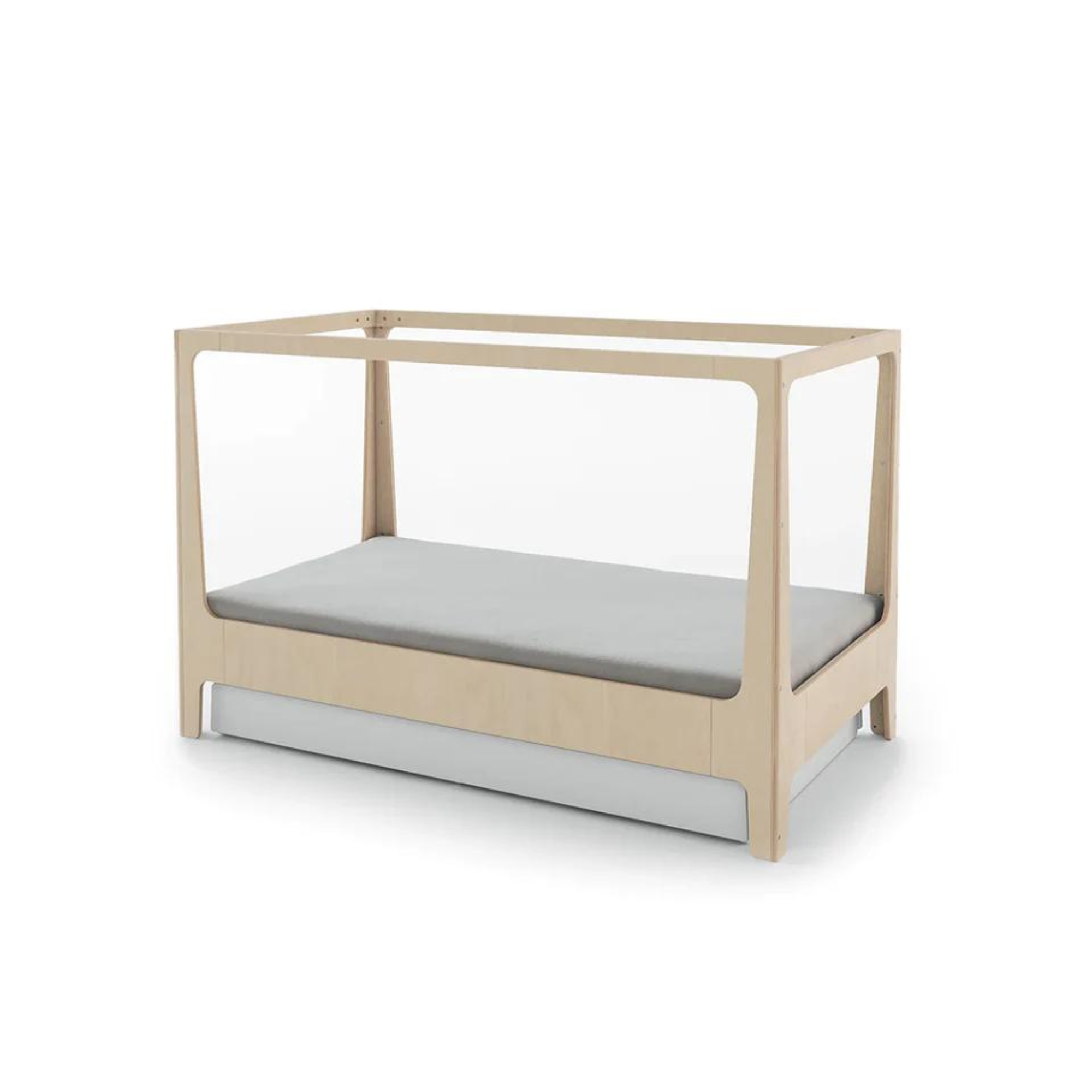 OEUF Perch Nest Bed Twin Size 39 - White/Birch