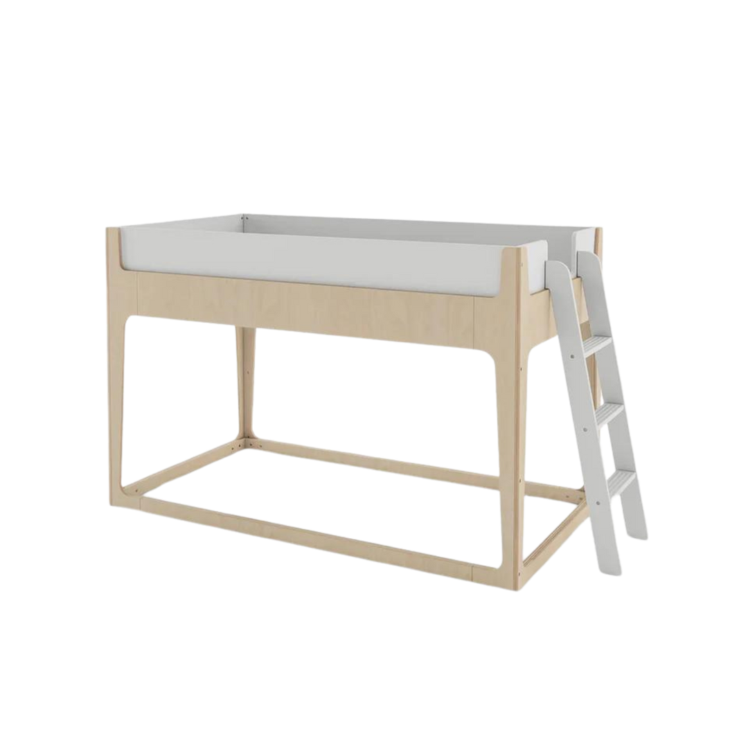 OEUF Perch Nest Bed Twin Size 39 - White/Birch
