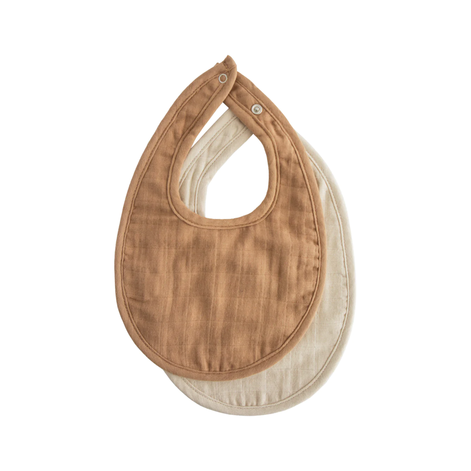 MUSHIE Muslin Bib 2-Pack