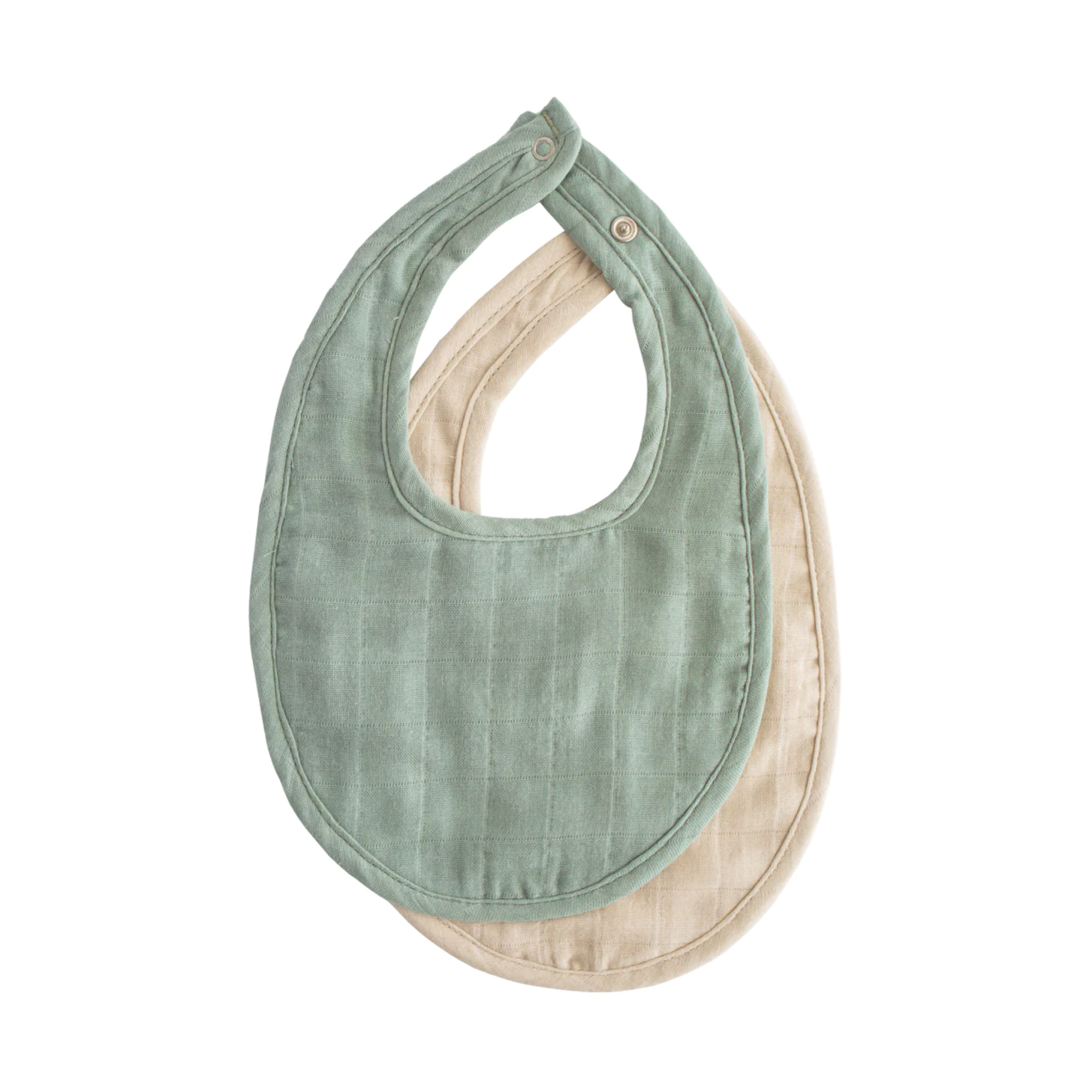 MUSHIE Muslin Bib 2-Pack