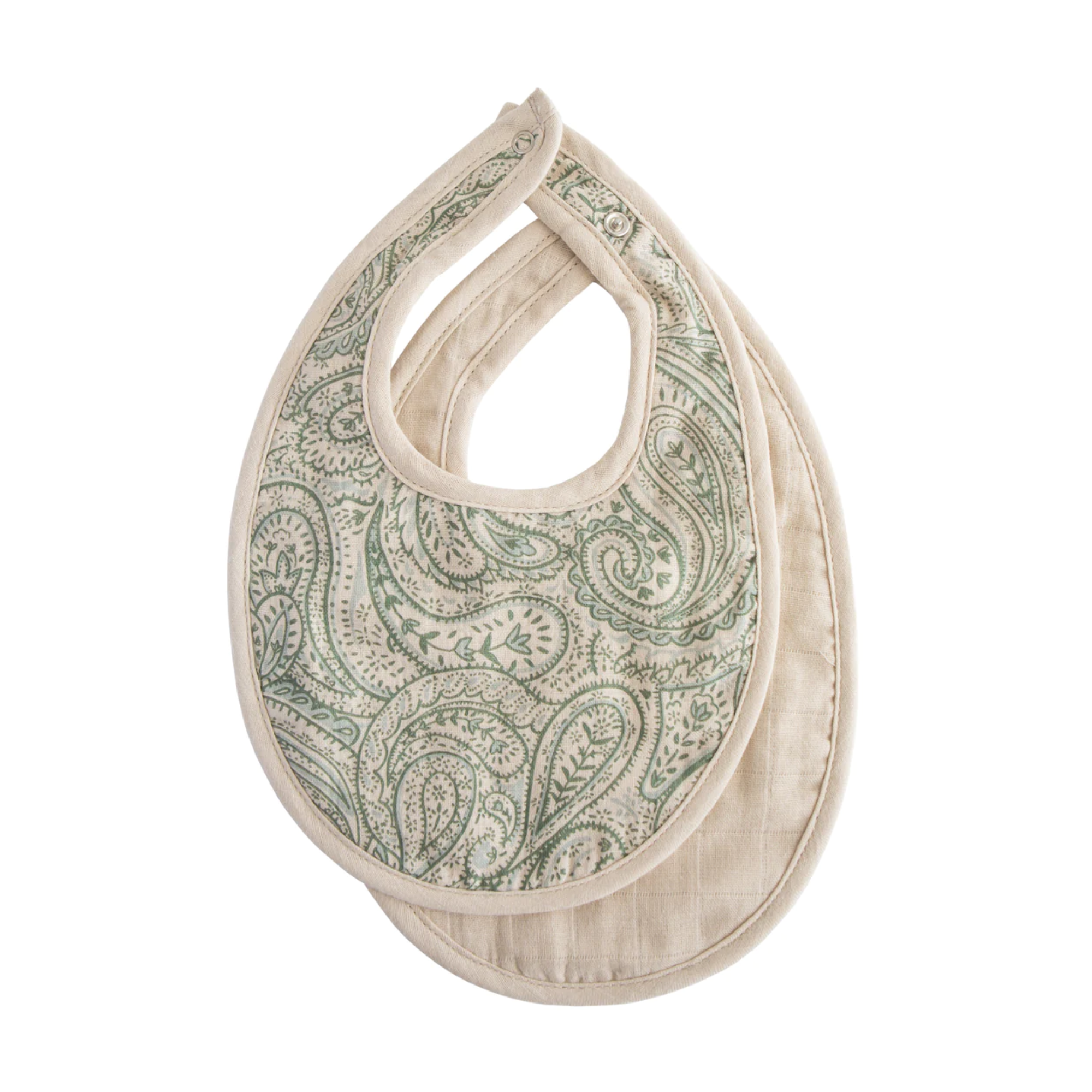 MUSHIE Muslin Bib 2-Pack