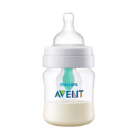 Thumbnail for AVENT Anti-colic Baby Bottle with AirFree Vent - 4oz (1-Pack)