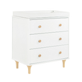 BABYLETTO Lolly 3-Drawer Changer Dresser