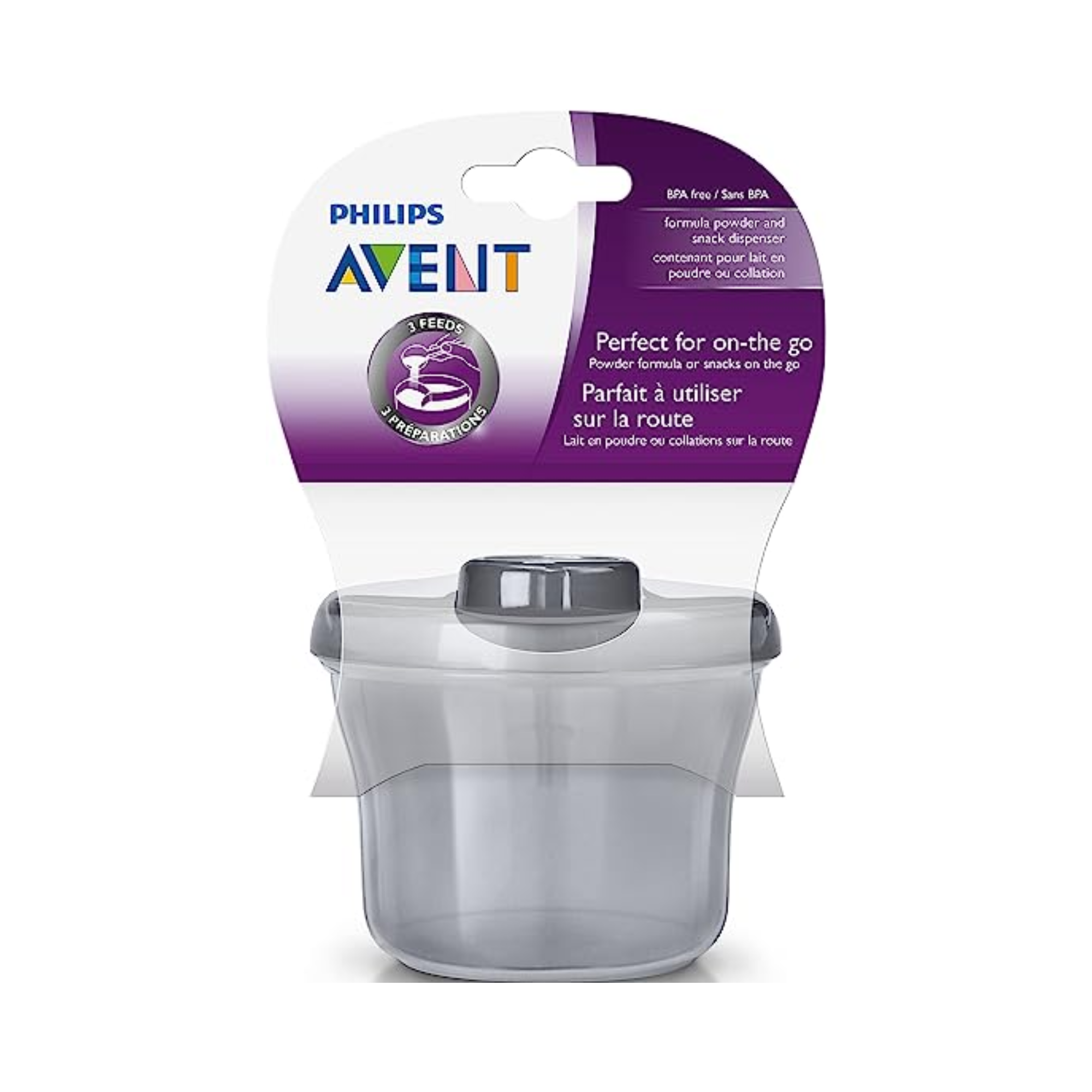 AVENT Powder Formula Dispenser + Snack Cup