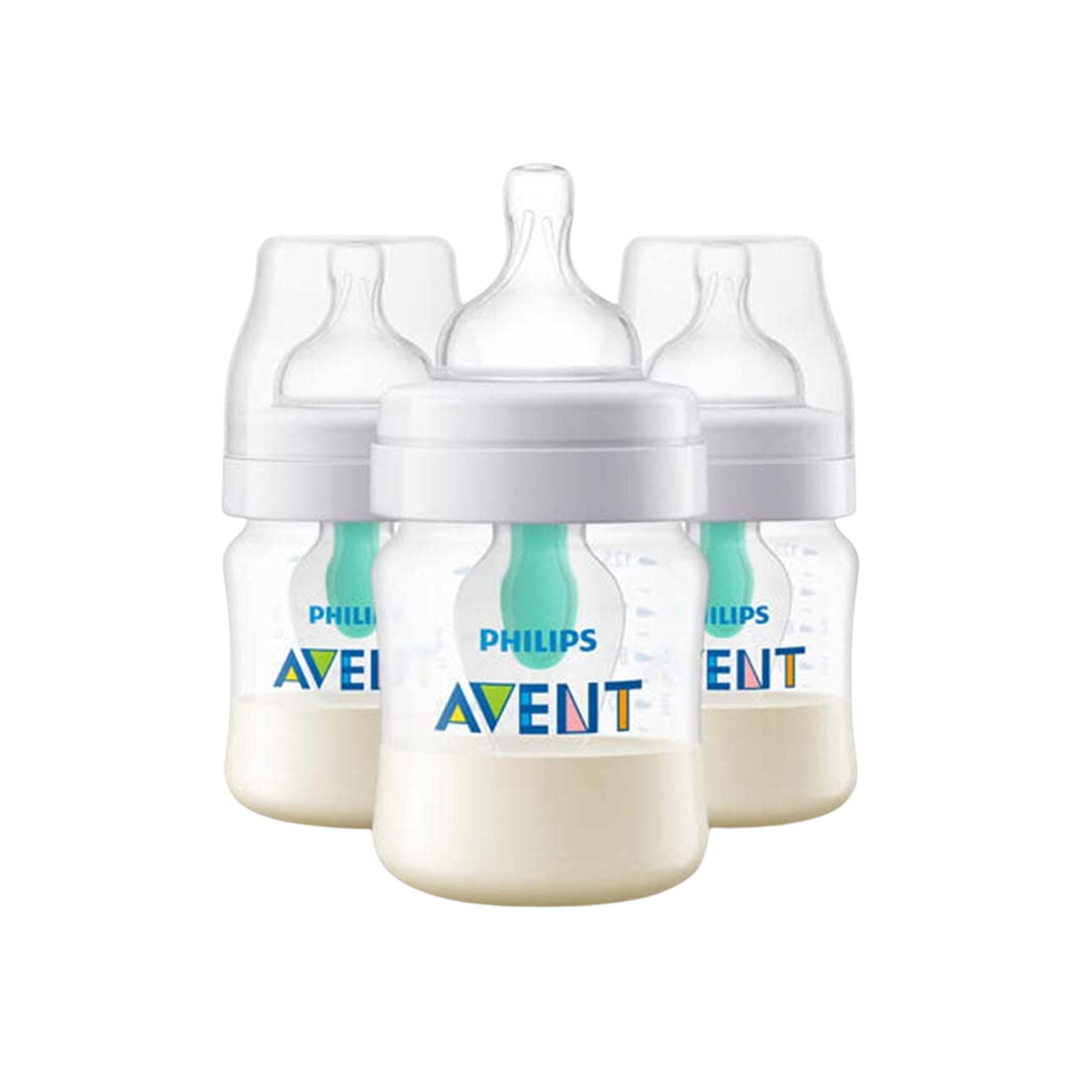 AVENT Anti-colic Baby Bottle with AirFree Vent - 4oz (3-Pack)