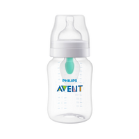 Thumbnail for AVENT Anti-colic Baby Bottle with AirFree Vent - 9oz (1-Pack)