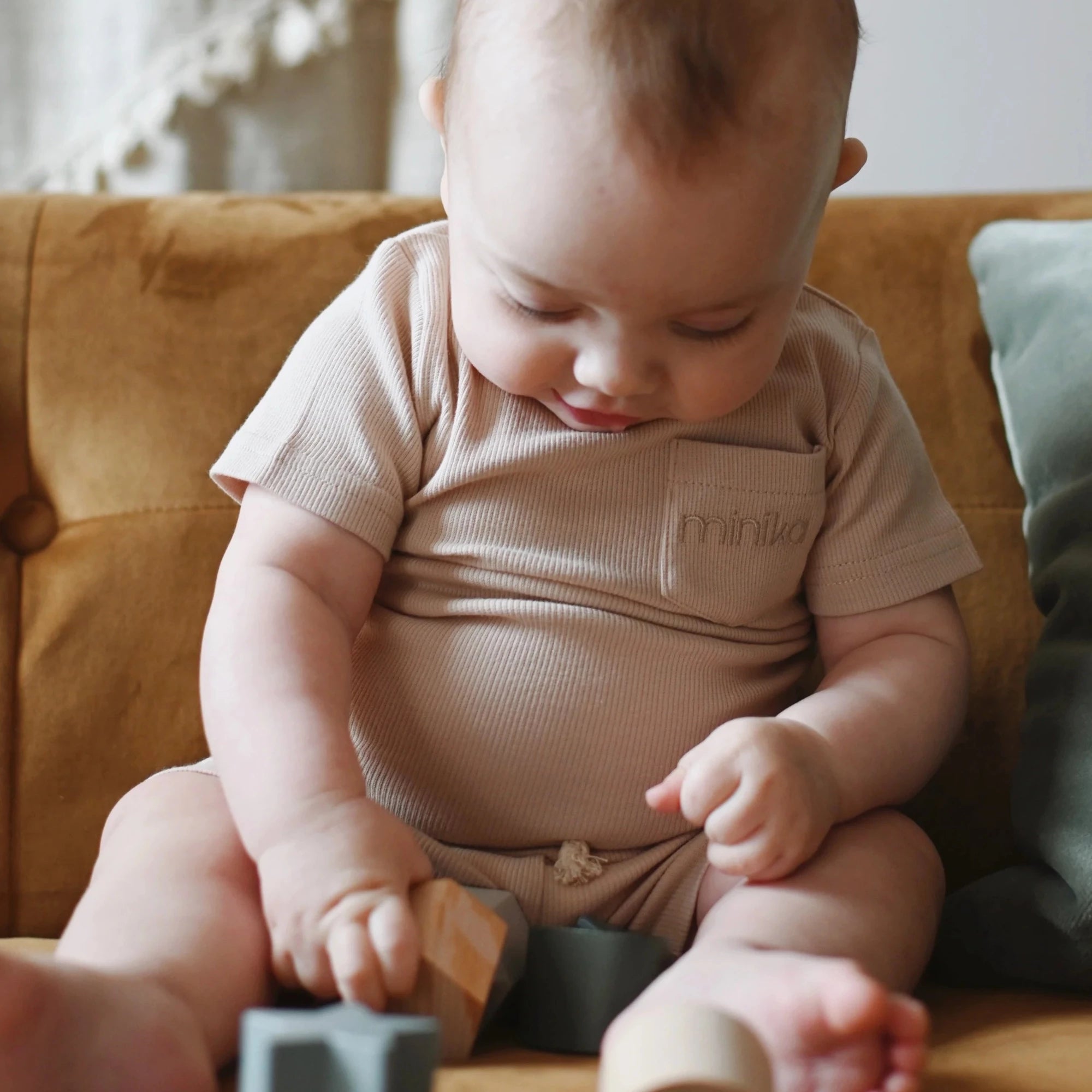 MINIKA Two-Piece Set - Cream