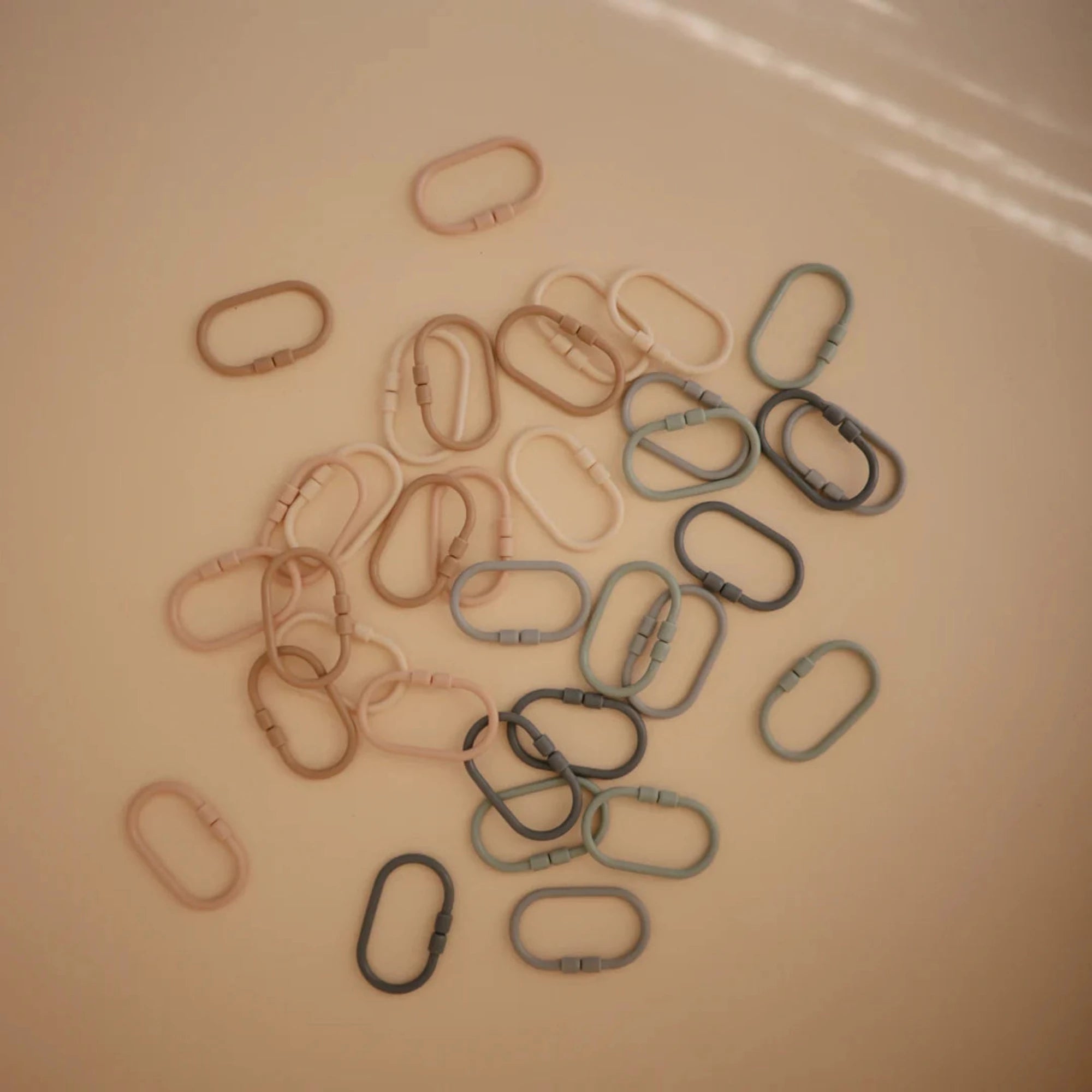 MUSHIE Chain Link Rings