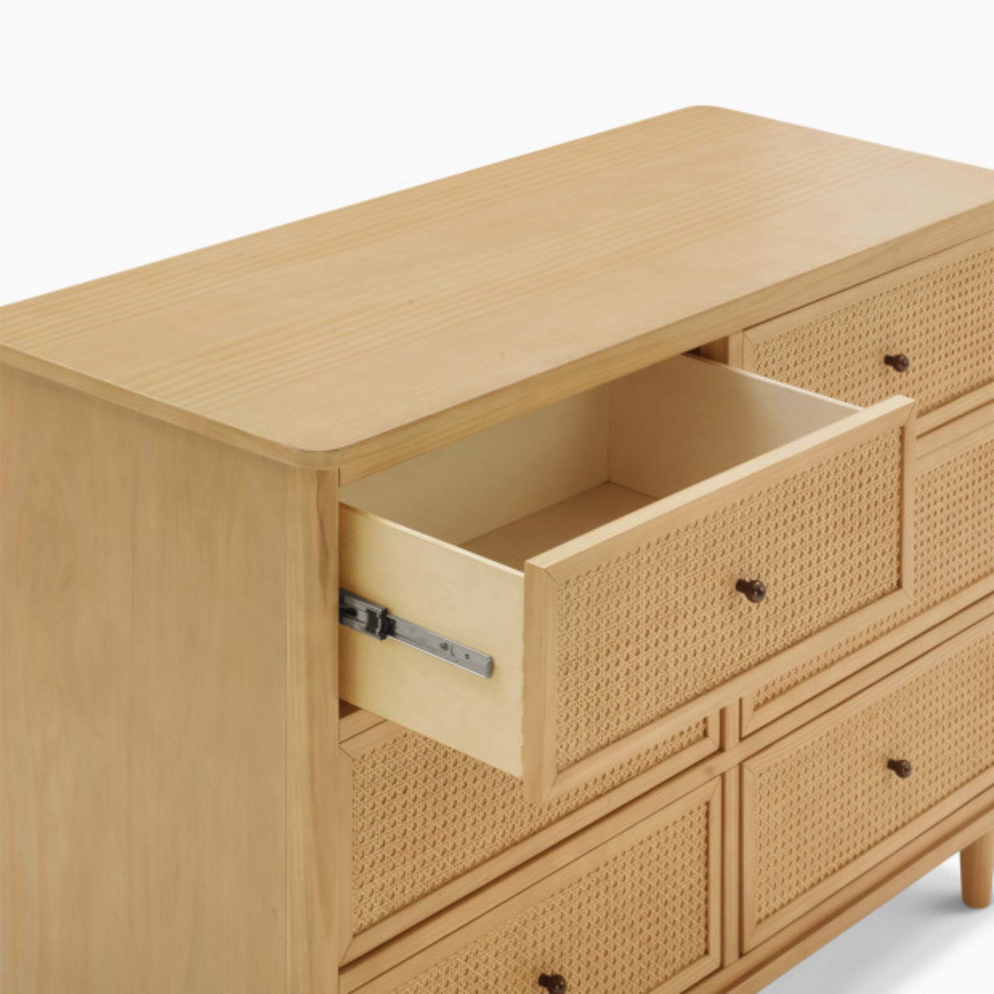 NAMESAKE Marin with Cane 6 Drawer Assembled Dresser
