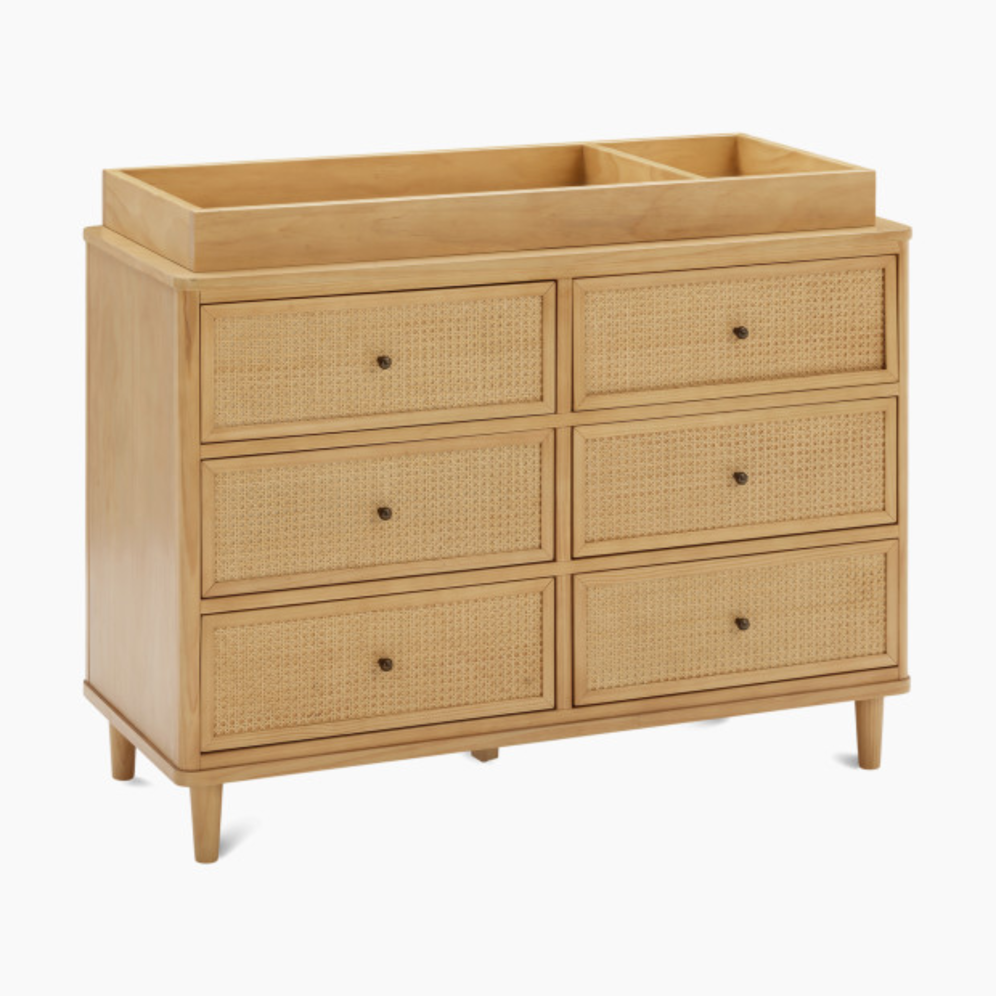 NAMESAKE Marin with Cane 6 Drawer Assembled Dresser