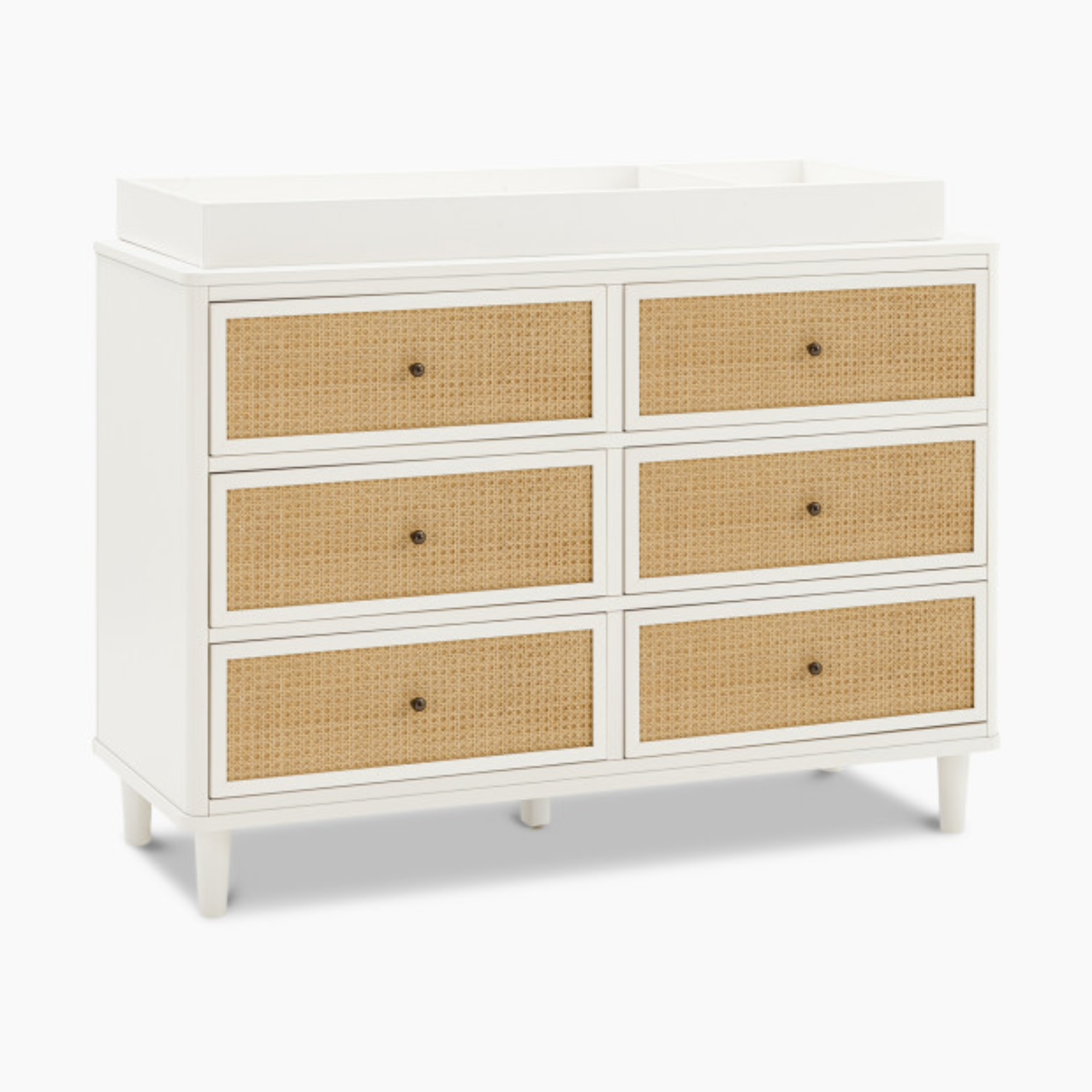 NAMESAKE Marin with Cane 6 Drawer Assembled Dresser