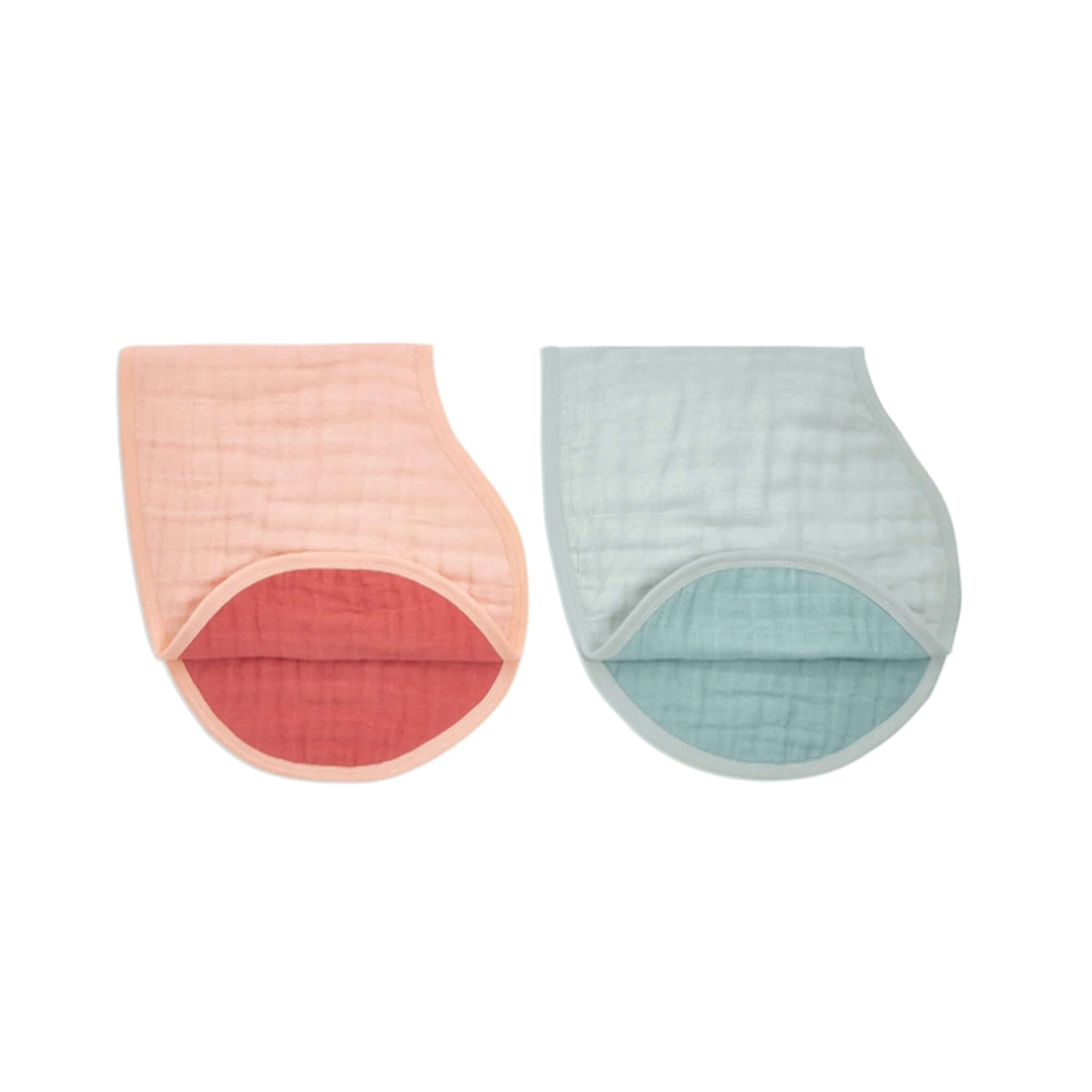 ADEN + ANAIS Organic Cotton Muslin Burpy Bib 2pk - Mother Earth