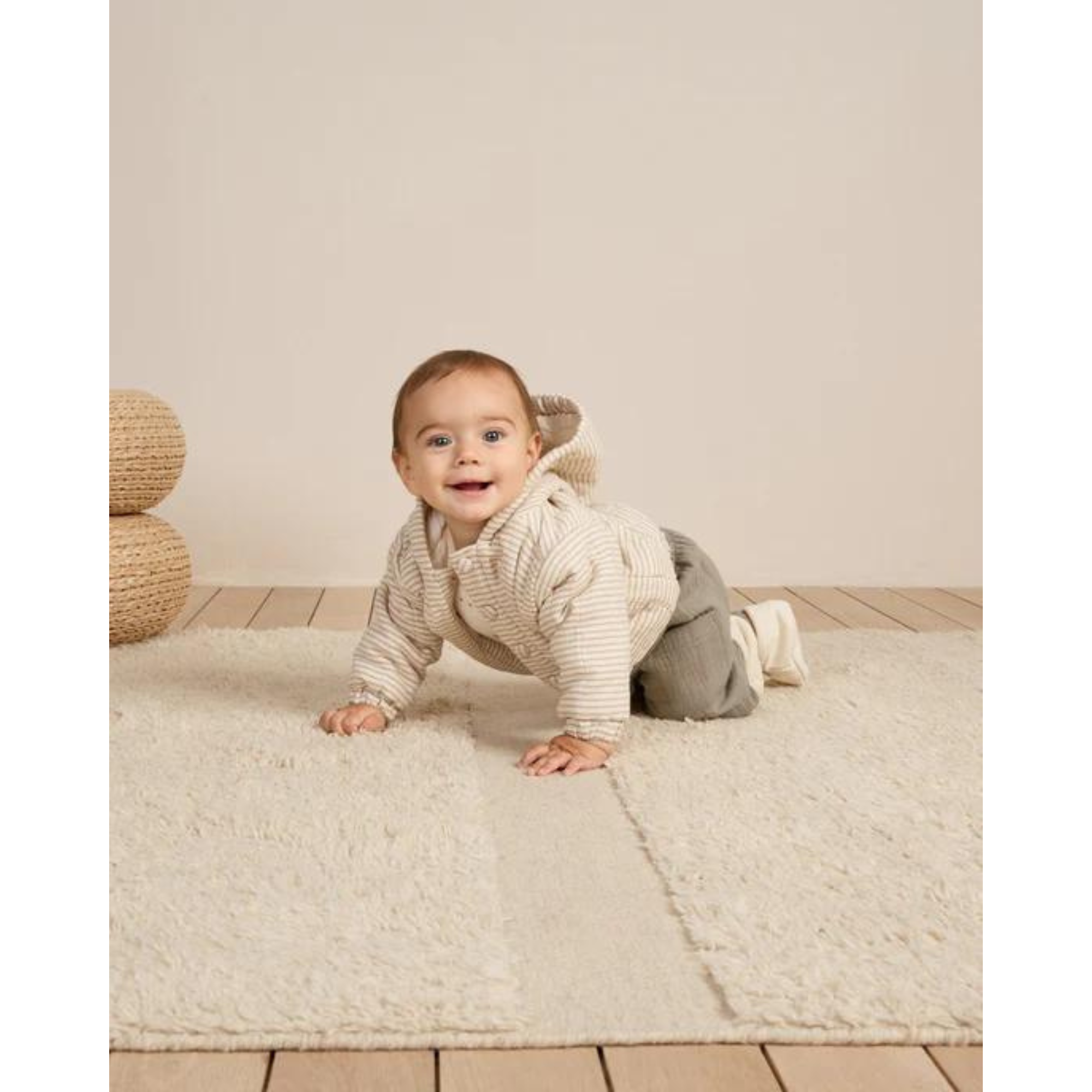 QUINCY MAE Baby Booties - Ivory