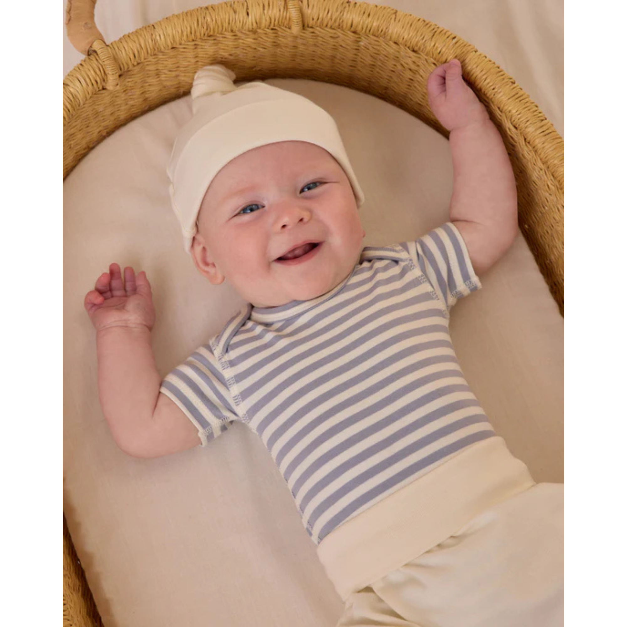 QUINCY MAE Baby Pant - Ivory