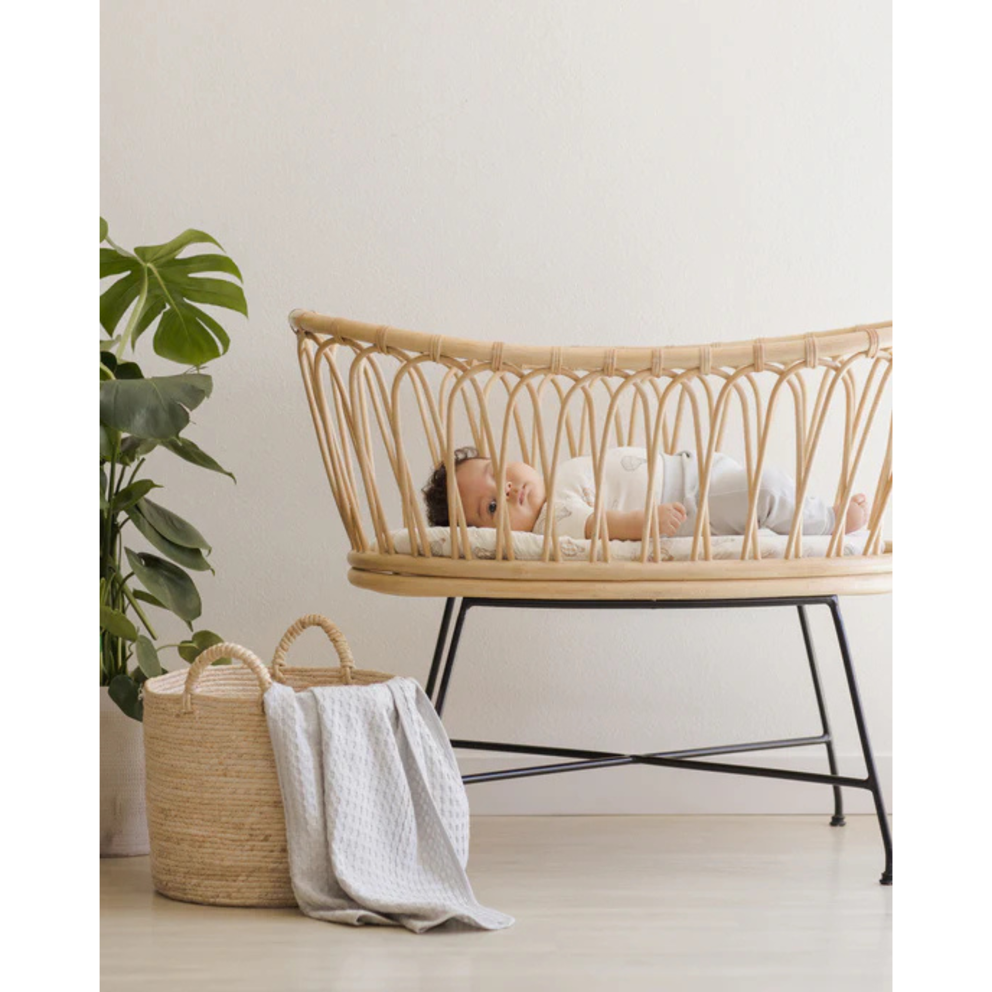 QUINCY MAE Baby Pant - Sky