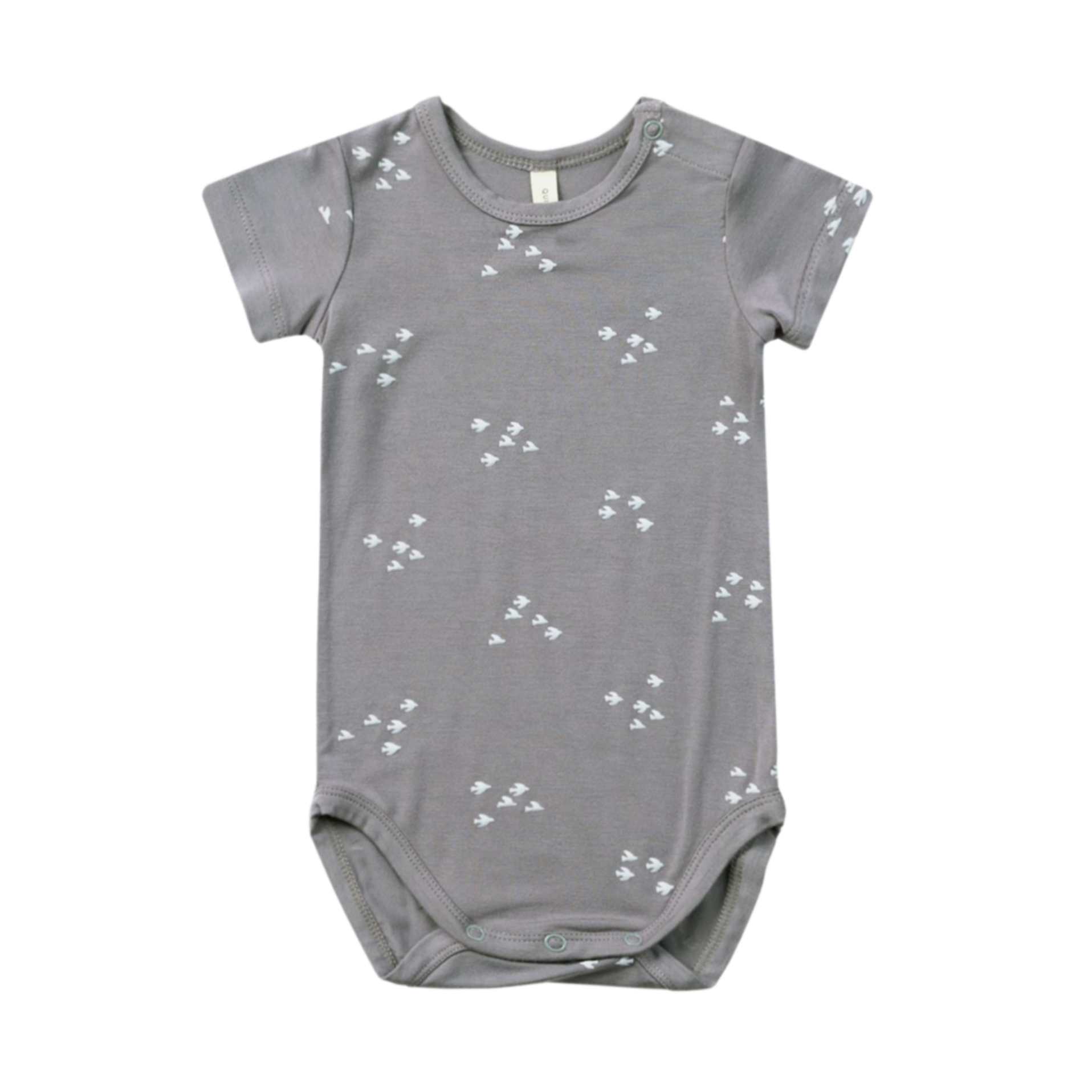 QUINCY MAE Body à manches courtes en bambou - Flock