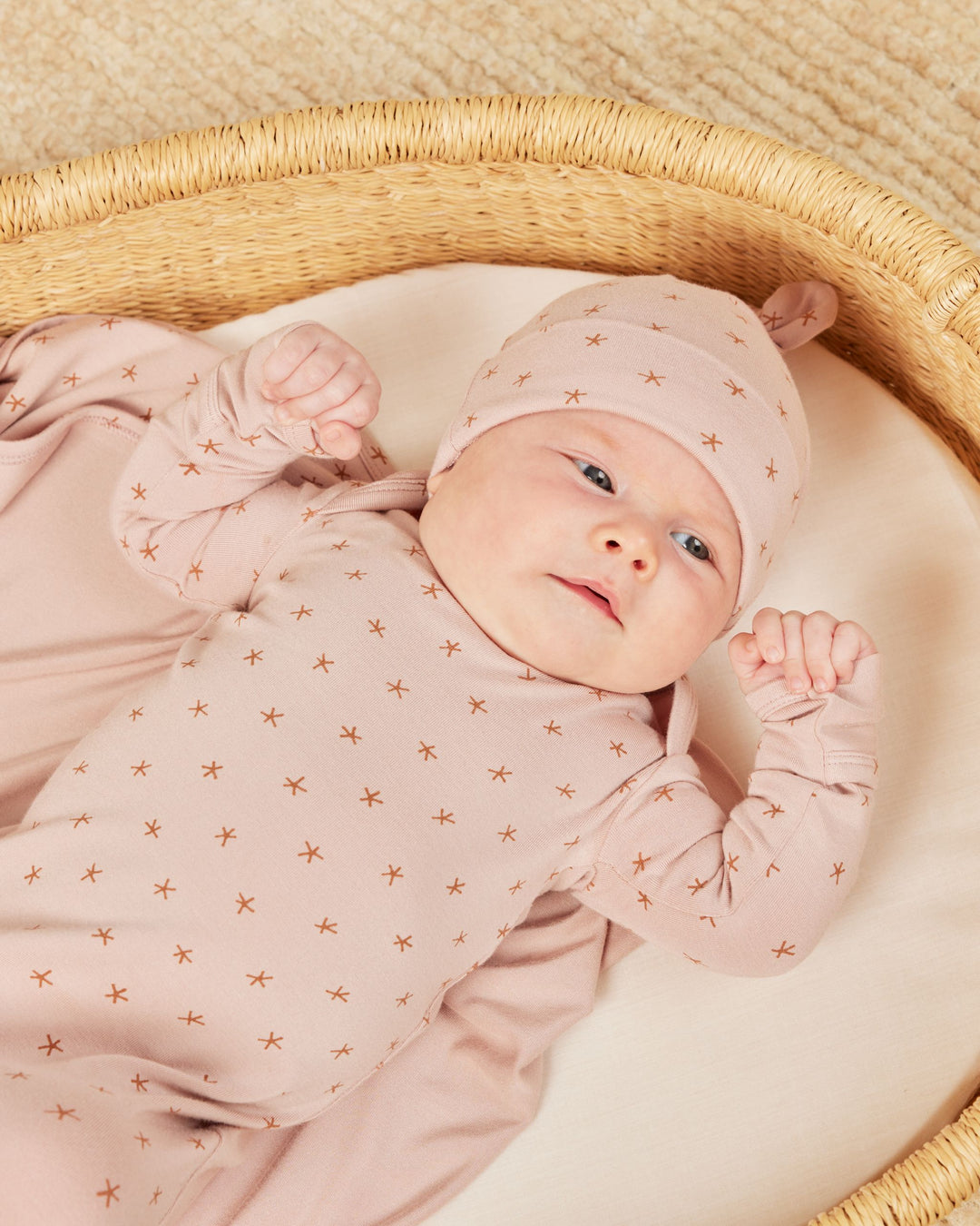 QUINCY MAE Chaussons en bambou avec fermeture éclair - Twinkle