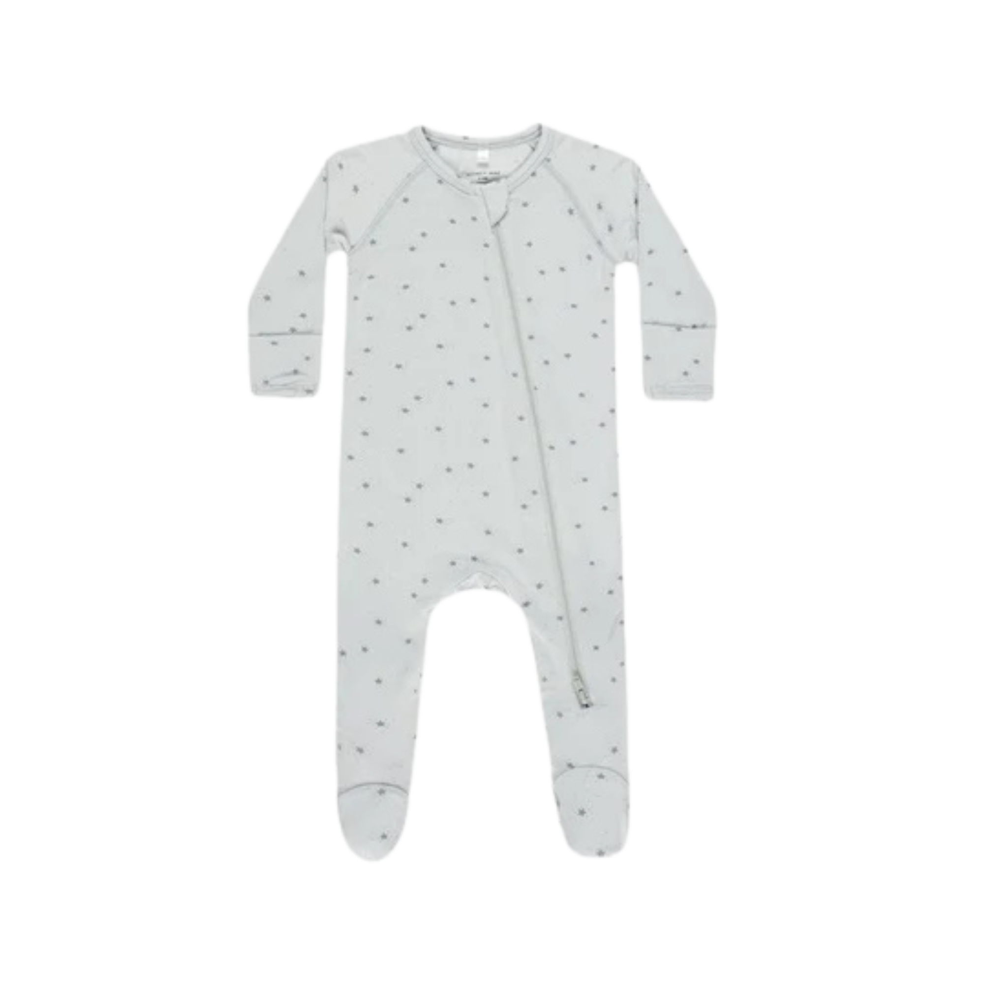 QUINCY MAE Bamboo Zip Footie - Twinkle