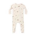 QUINCY MAE Bamboo Zip Footie Sleeper - Woodland