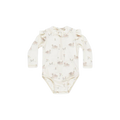 QUINCY MAE Byron Rashguard One-Piece - Swans