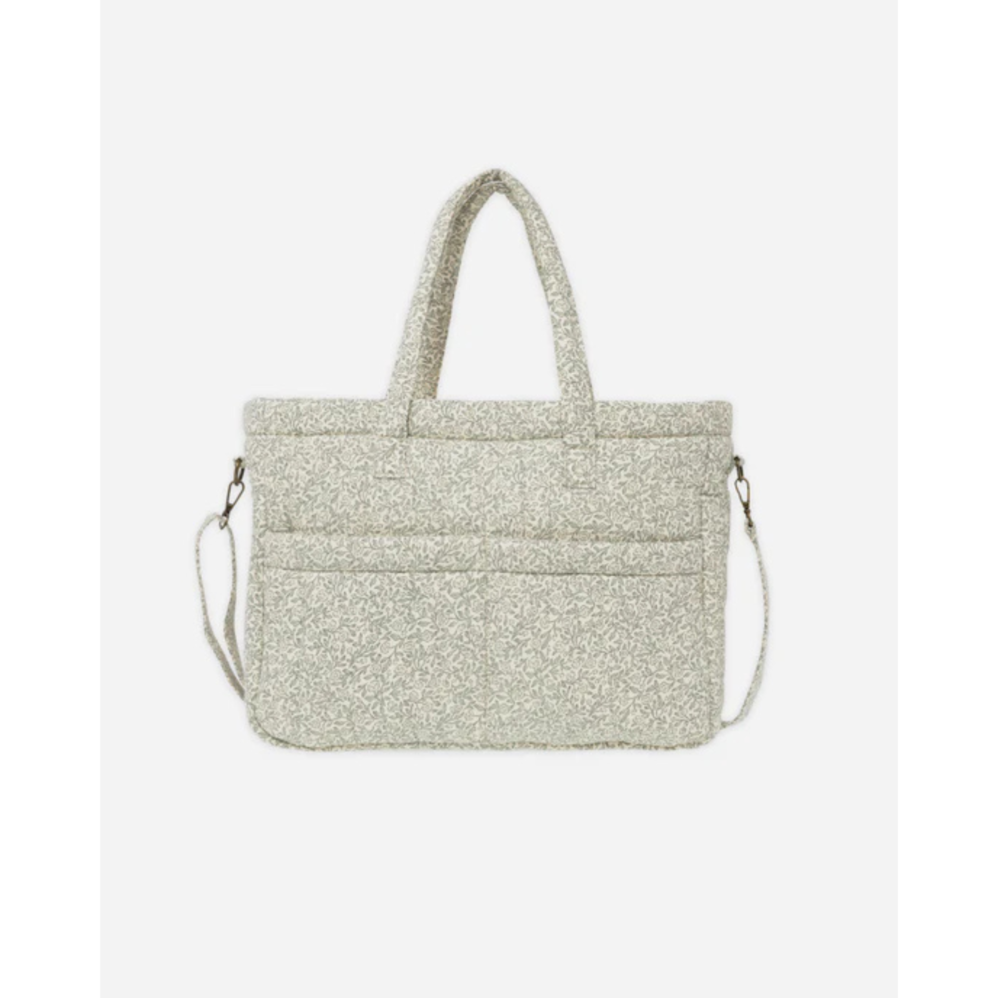 QUINCY MAE Diaper Bag + Changing Pad Set - Green