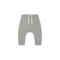 QUINCY MAE Drawstring Pant - Dusty Blue