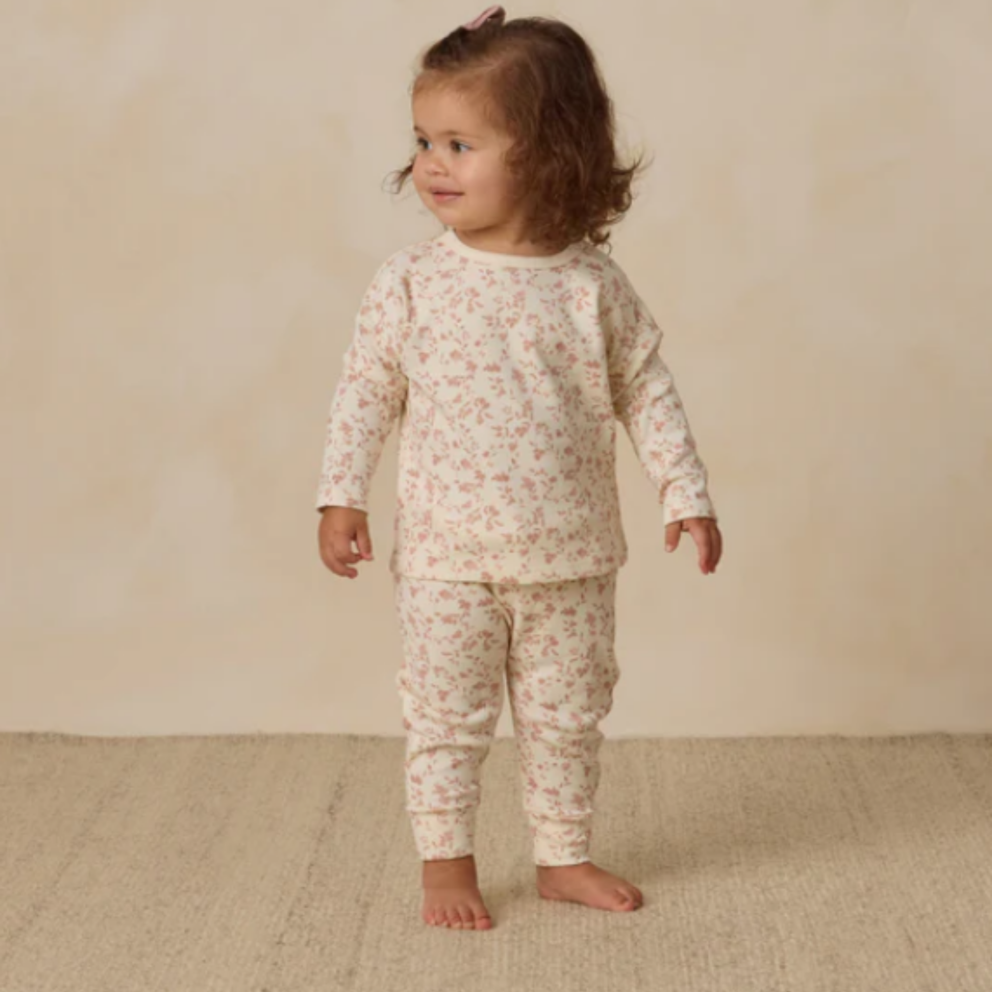 QUINCY MAE Drawstring Pant - French Garden