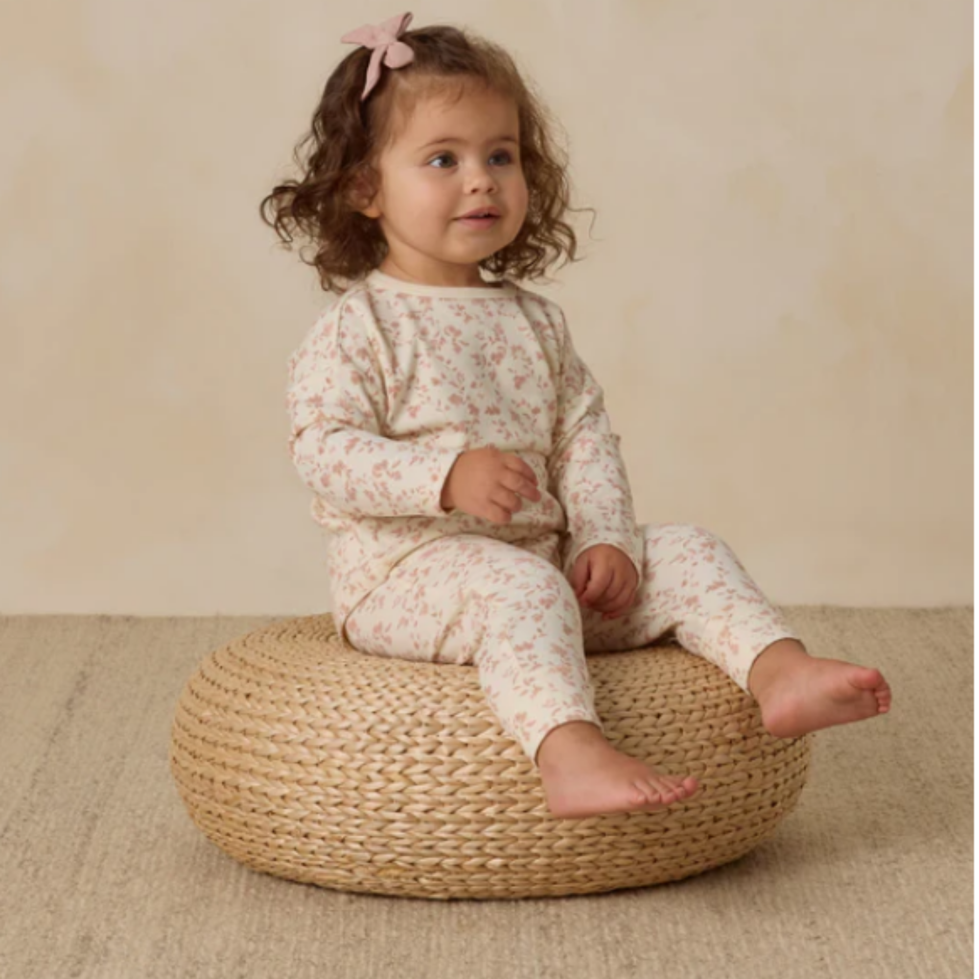 QUINCY MAE Drawstring Pant - French Garden