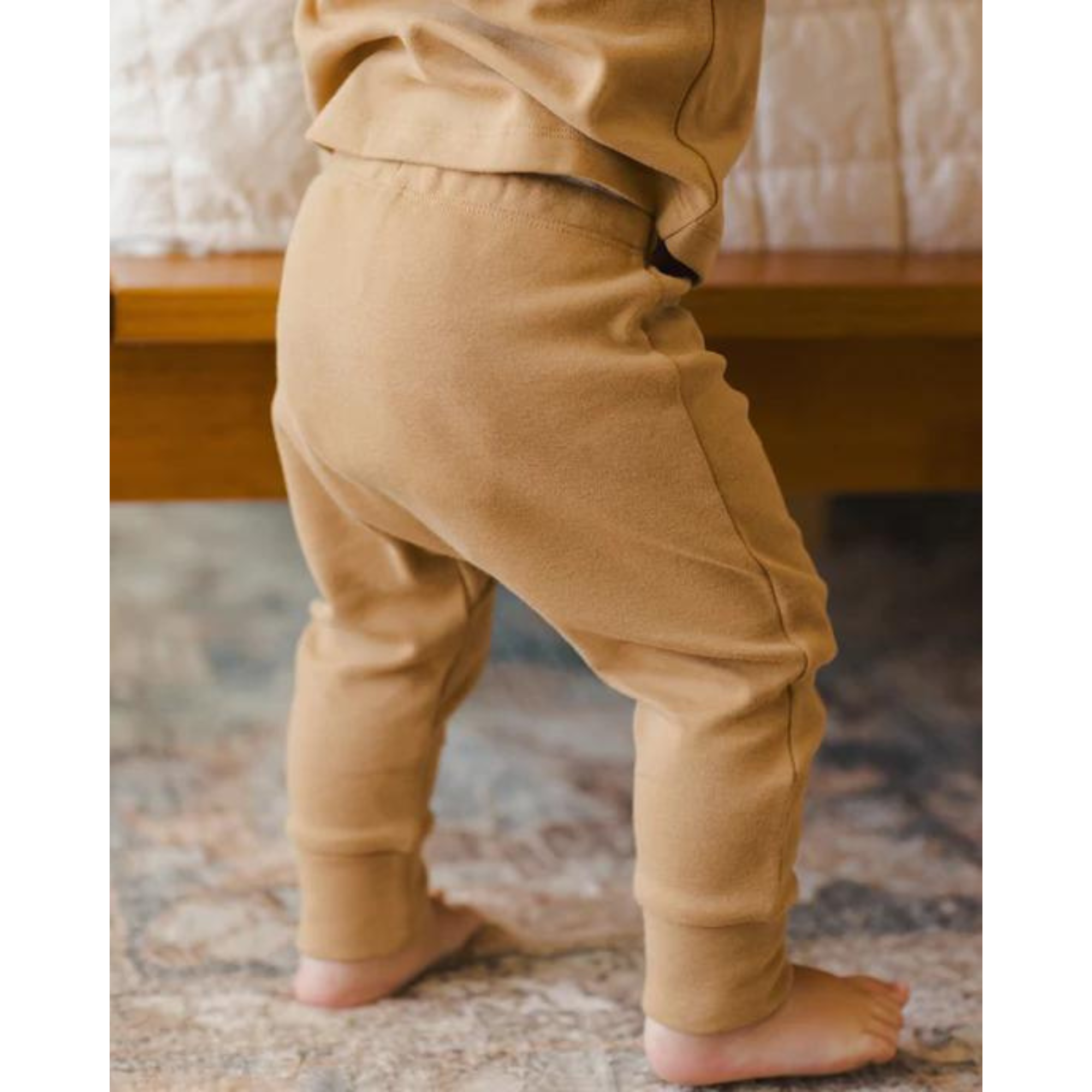 QUINCY MAE Drawstring Pant - Golden