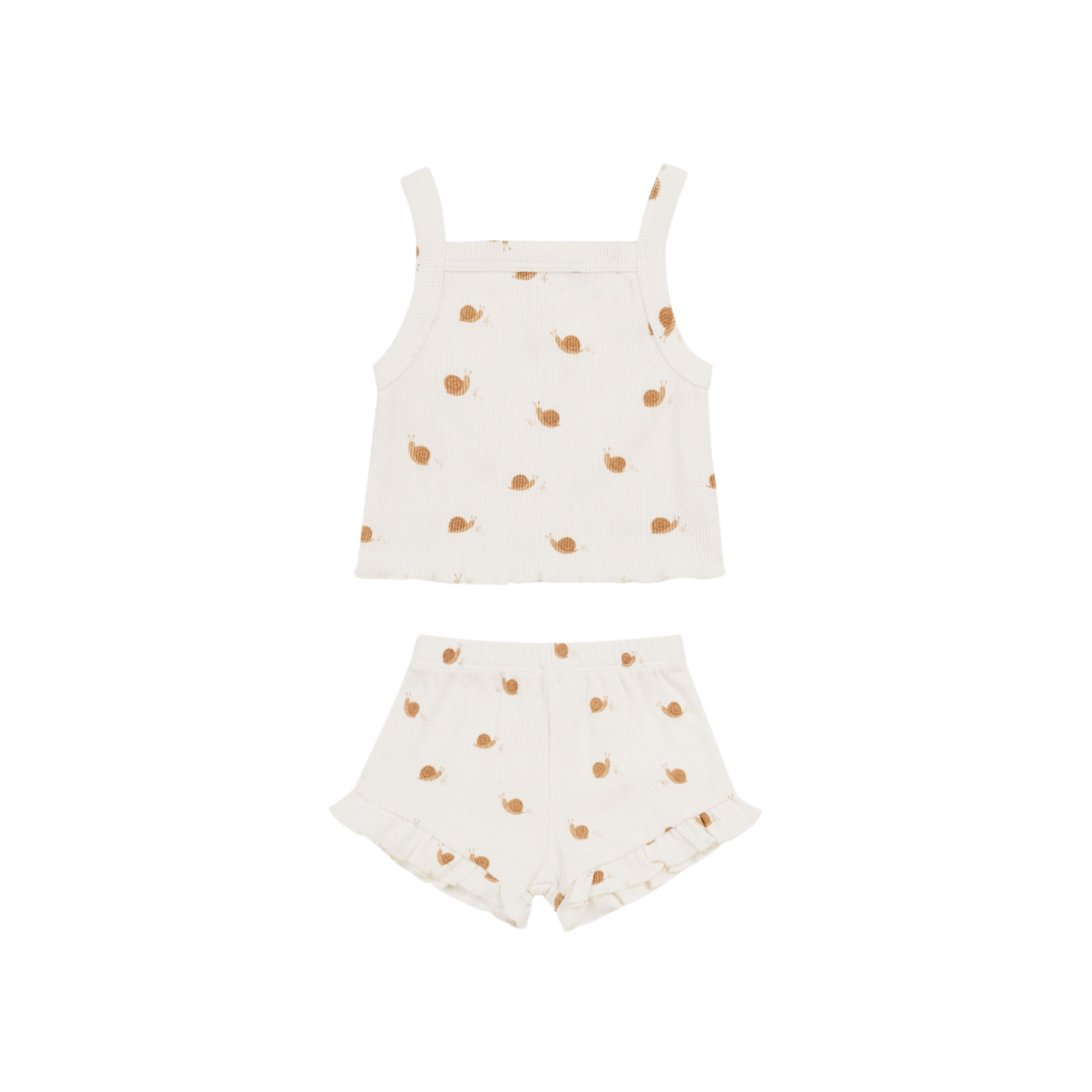 QUINCY MAE Evie Tank + Shortie Set - Snails