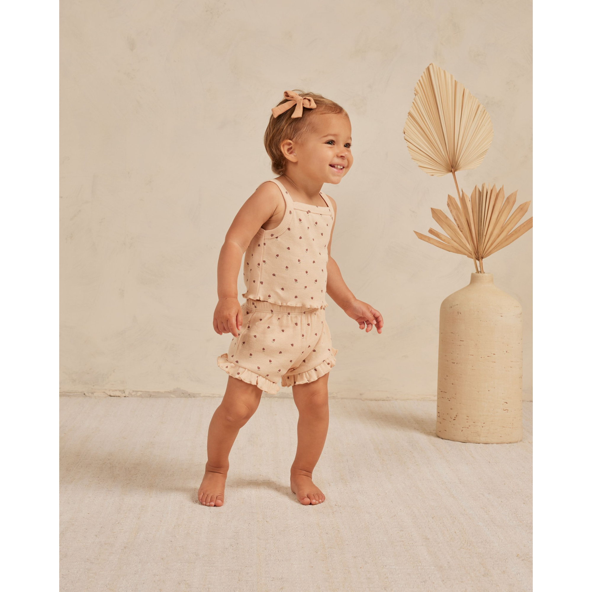 QUINCY MAE Evie Tank + Shortie Set - Strawberries