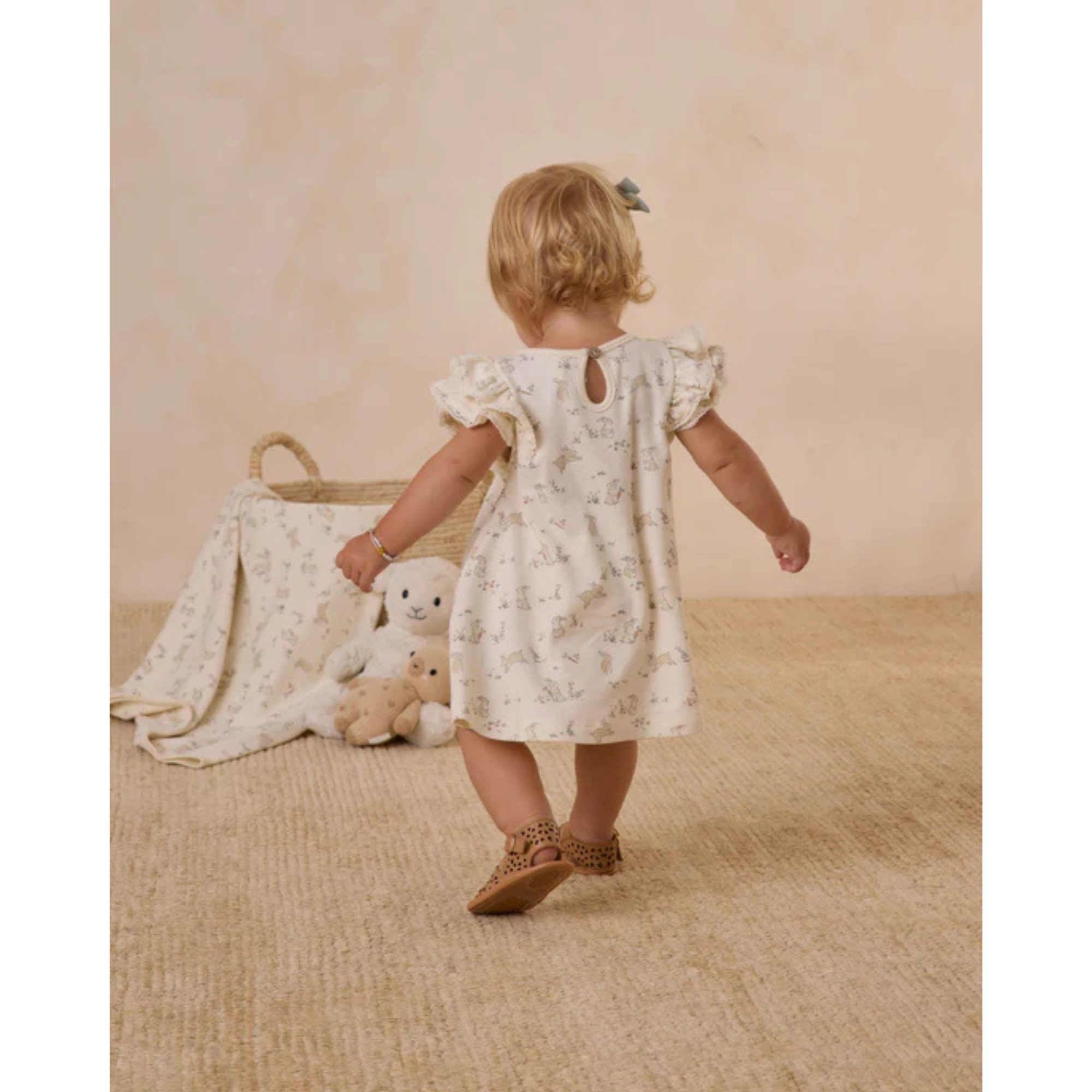 Robe à volants QUINCY MAE - Lapins