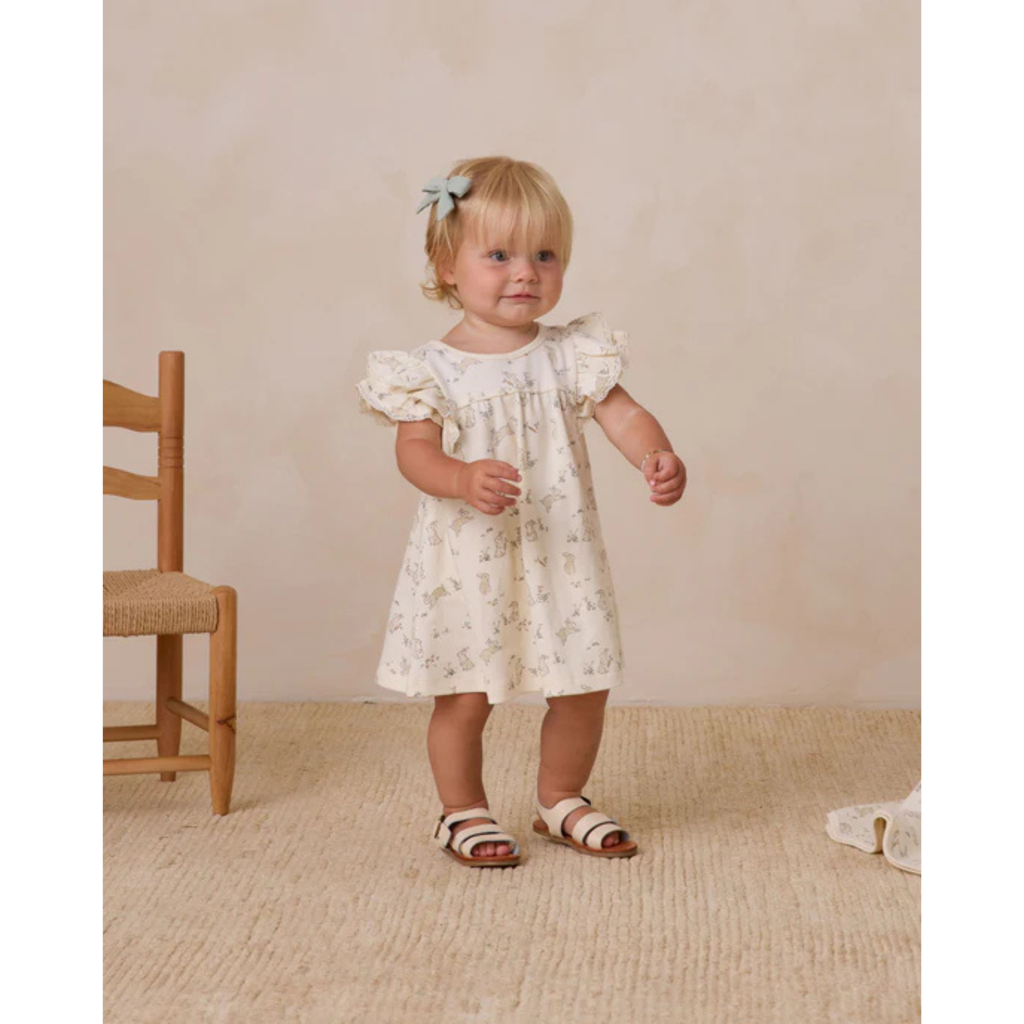 Robe à volants QUINCY MAE - Lapins