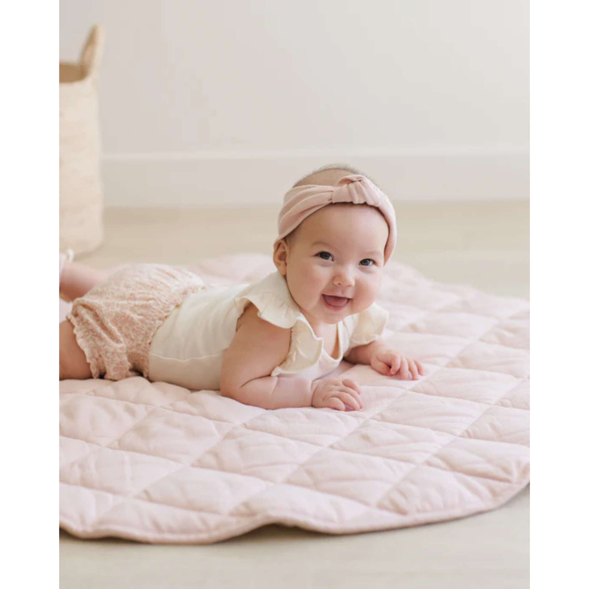 QUINCY MAE Flutter Sleeve Bodysuit - Ivory