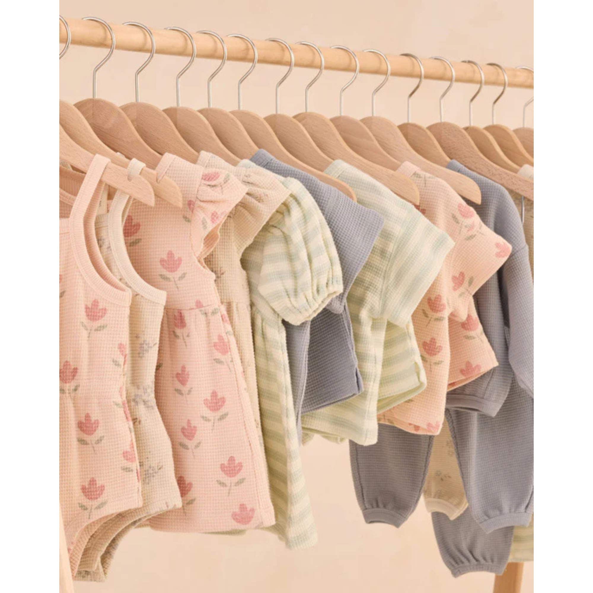 Robe à manches flottantes QUINCY MAE - Tulipes