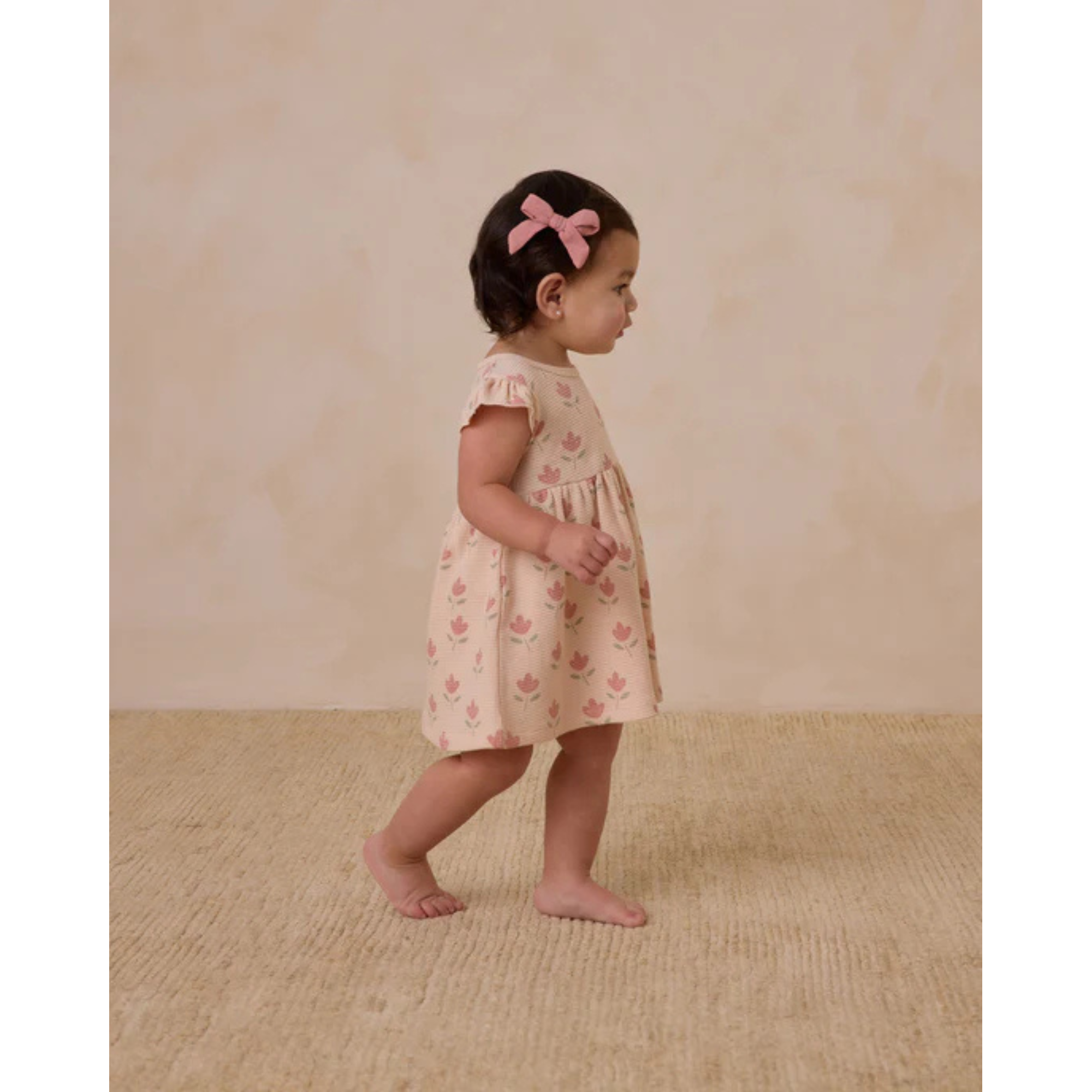 Robe à manches flottantes QUINCY MAE - Tulipes