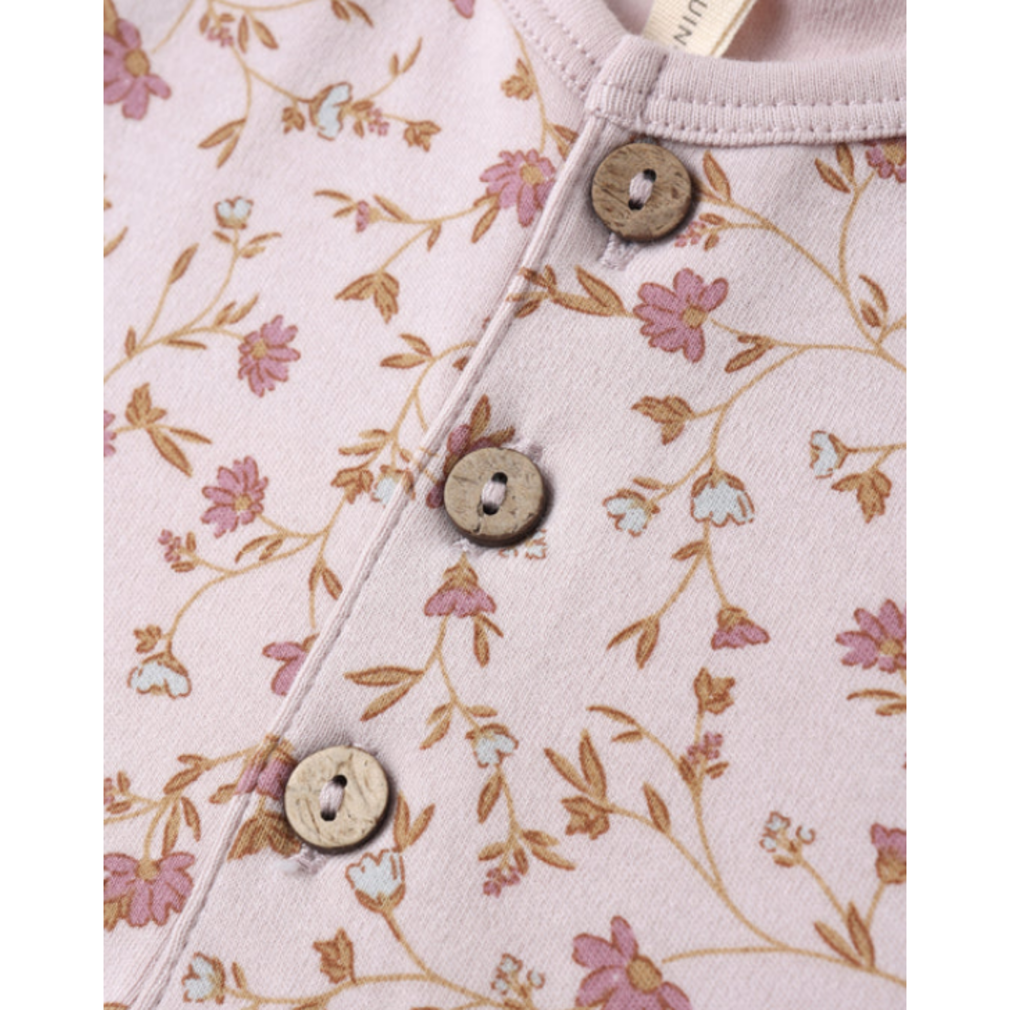 QUINCY MAE Henley Bubble Jumpsuit - Garden